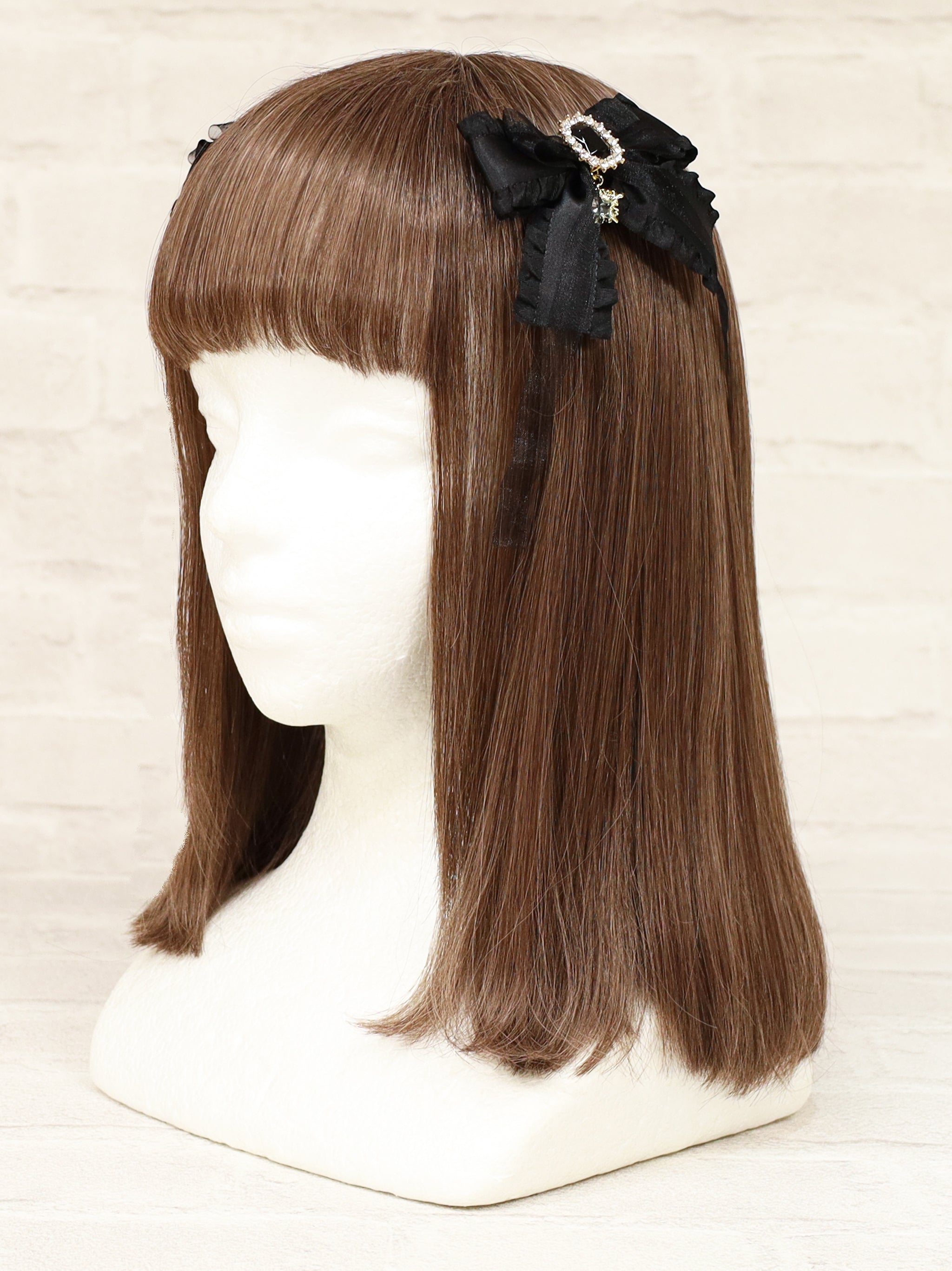 Mysterious Constellation ダブルリボンクリップ ブラック(Black) FREE |Amavel(アマベル)公式サイト