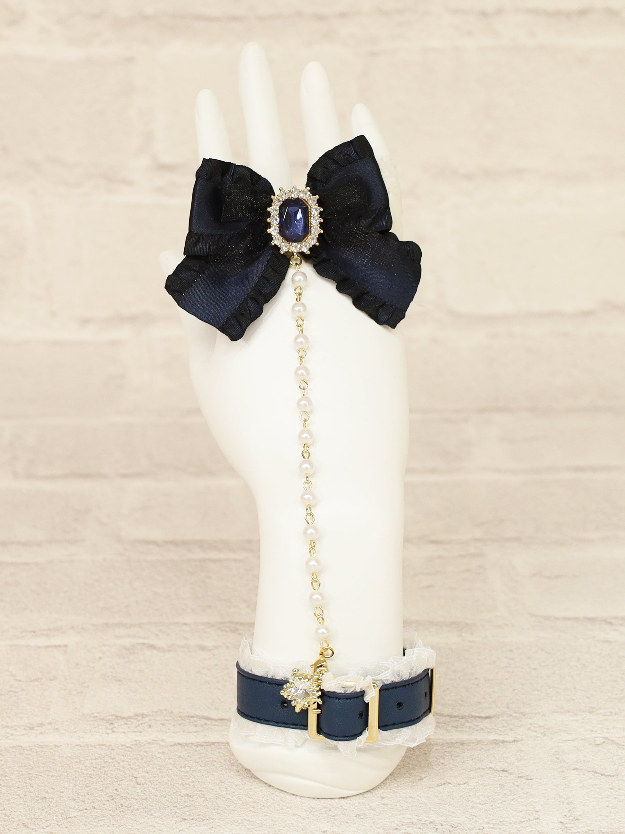 Mysterious Constellation レザーブレスレット ネイビー(Navy) FREE |Amavel(アマベル)公式サイト