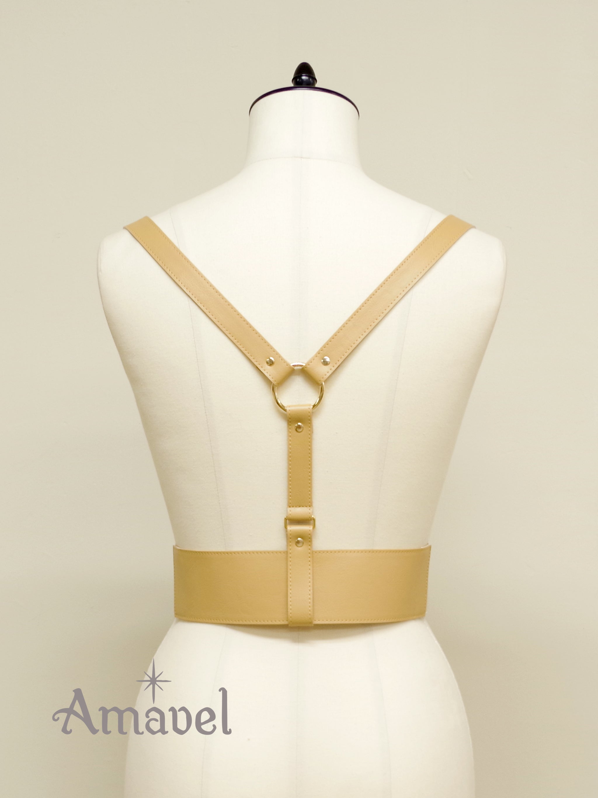 サイドゴム合皮ハーネスベルト |Amavel(アマベル)公式サイト