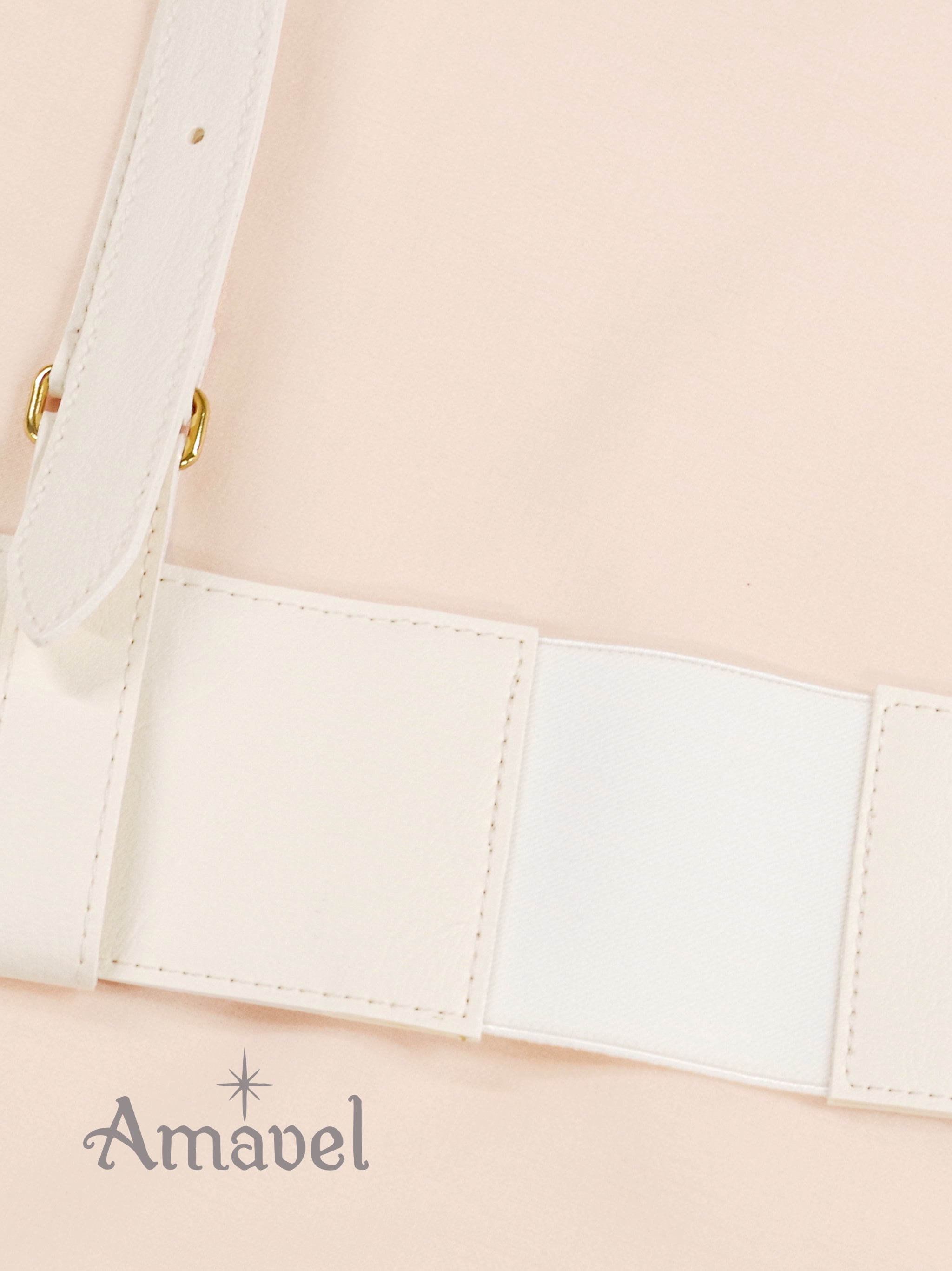 サイドゴム合皮ハーネスベルト |Amavel(アマベル)公式サイト