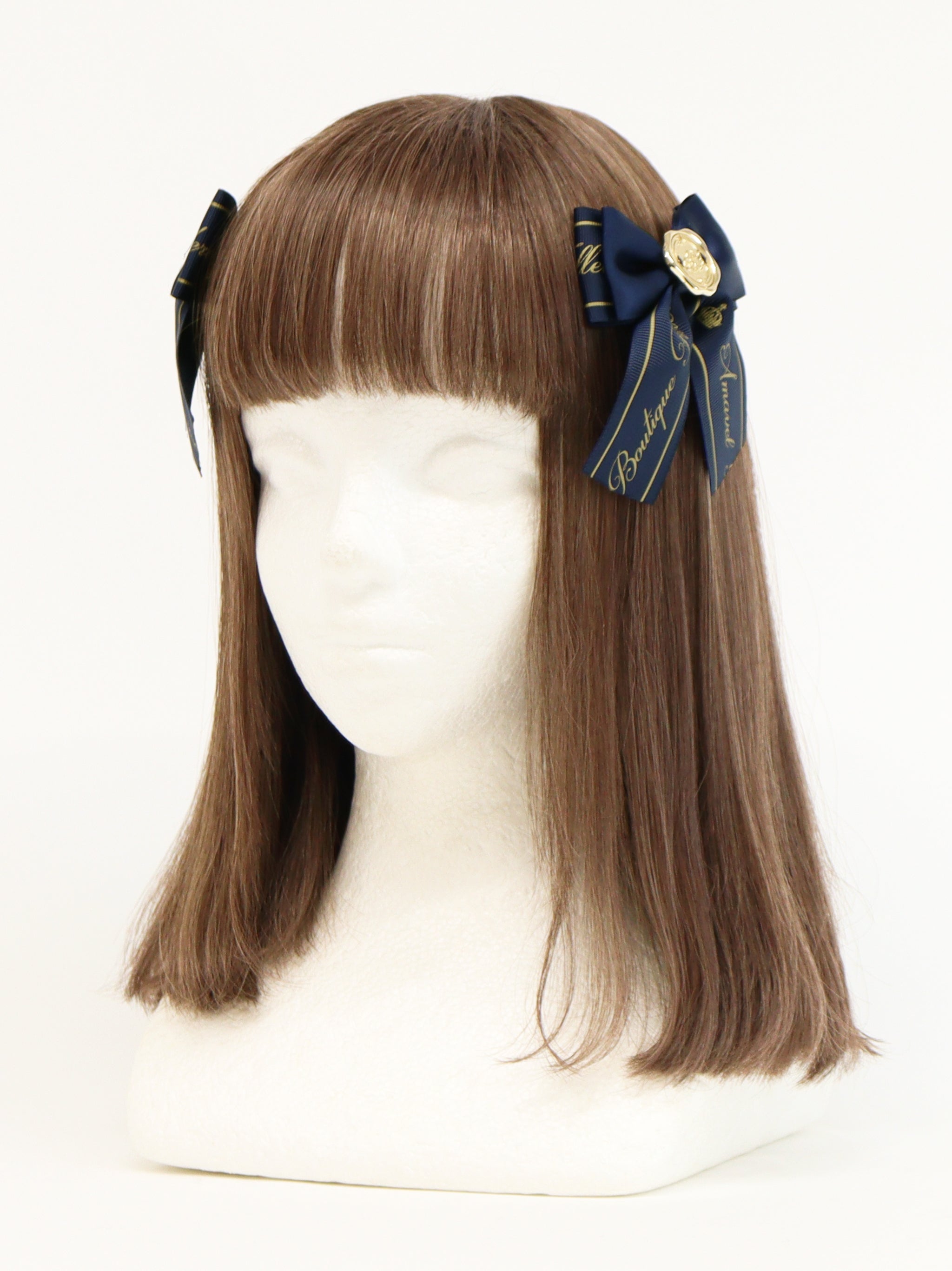 【メンバーズセール対象】シーリングチャーム付メッセージリボンクリップ ネイビー(Navy) FREE |Amavel(アマベル)公式サイト