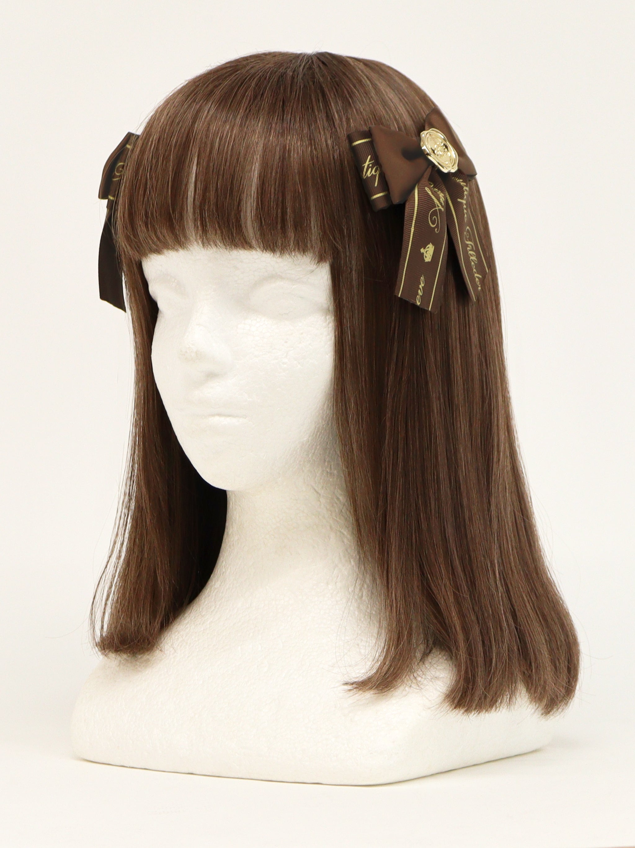 【メンバーズセール対象】シーリングチャーム付メッセージリボンクリップ ブラウン(Brown) FREE |Amavel(アマベル)公式サイト