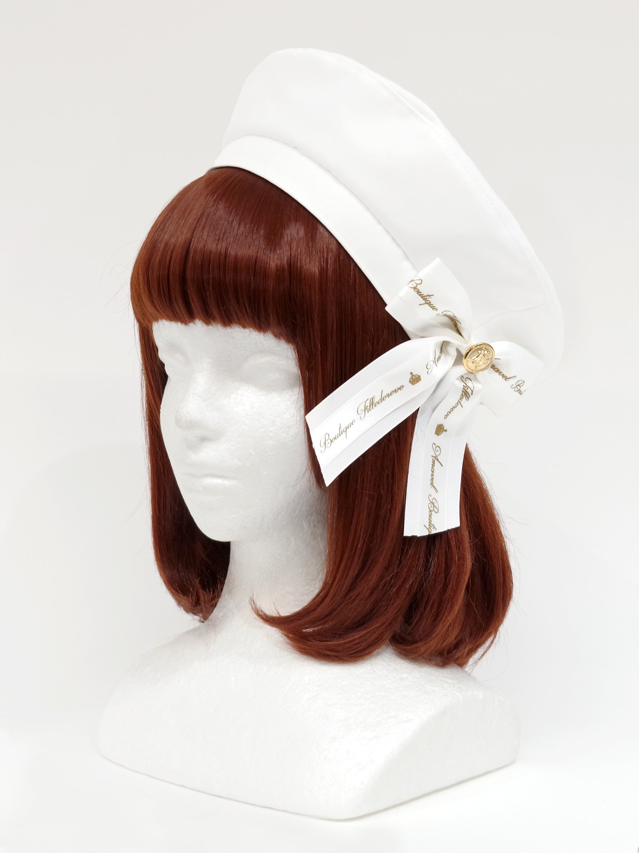 Beret with message ribbon brooch – Amavel(アマベル)公式サイト