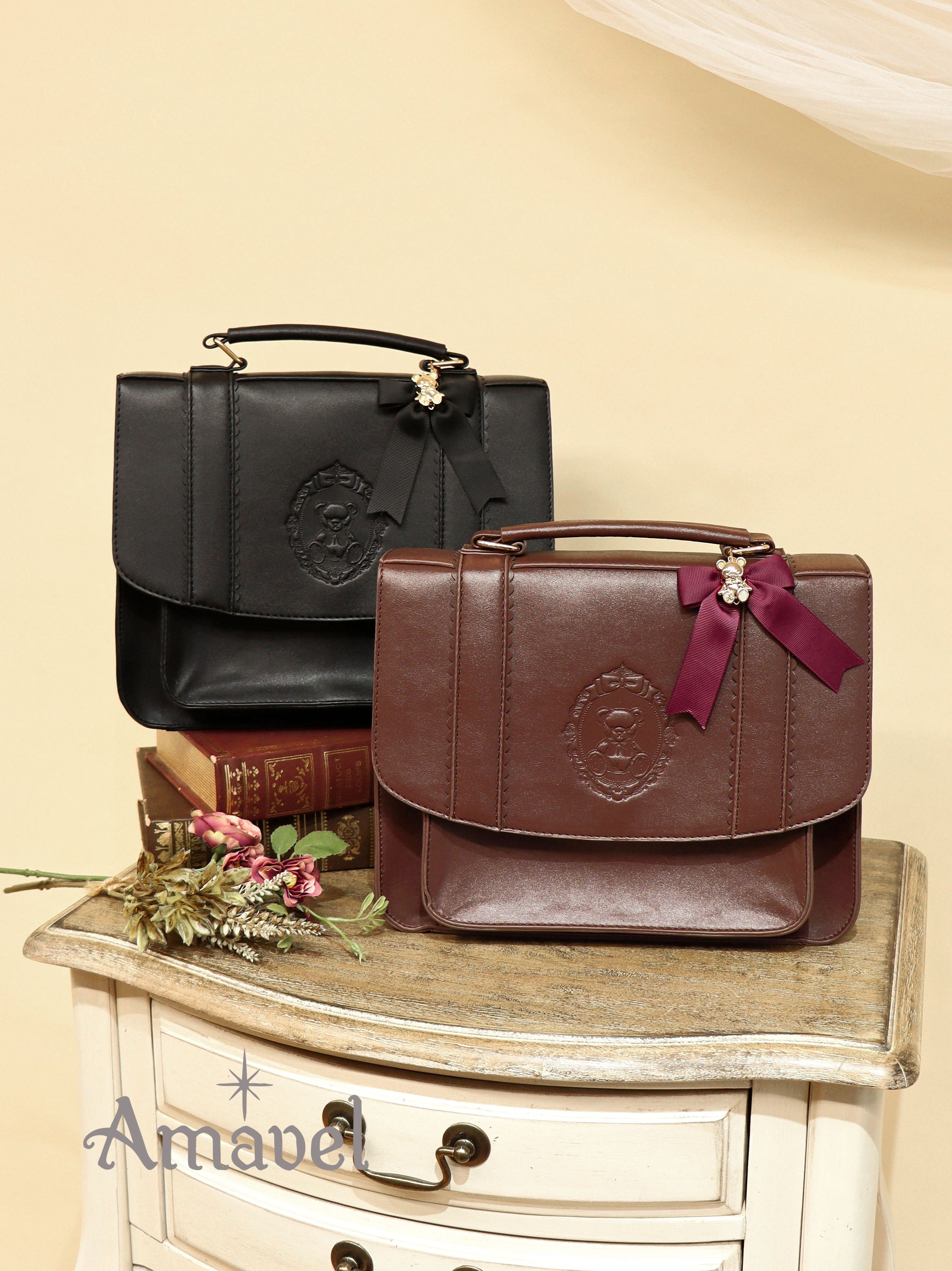 Bears Closet サッチェルバッグ （8986171539687）– Amavel（アマベル 