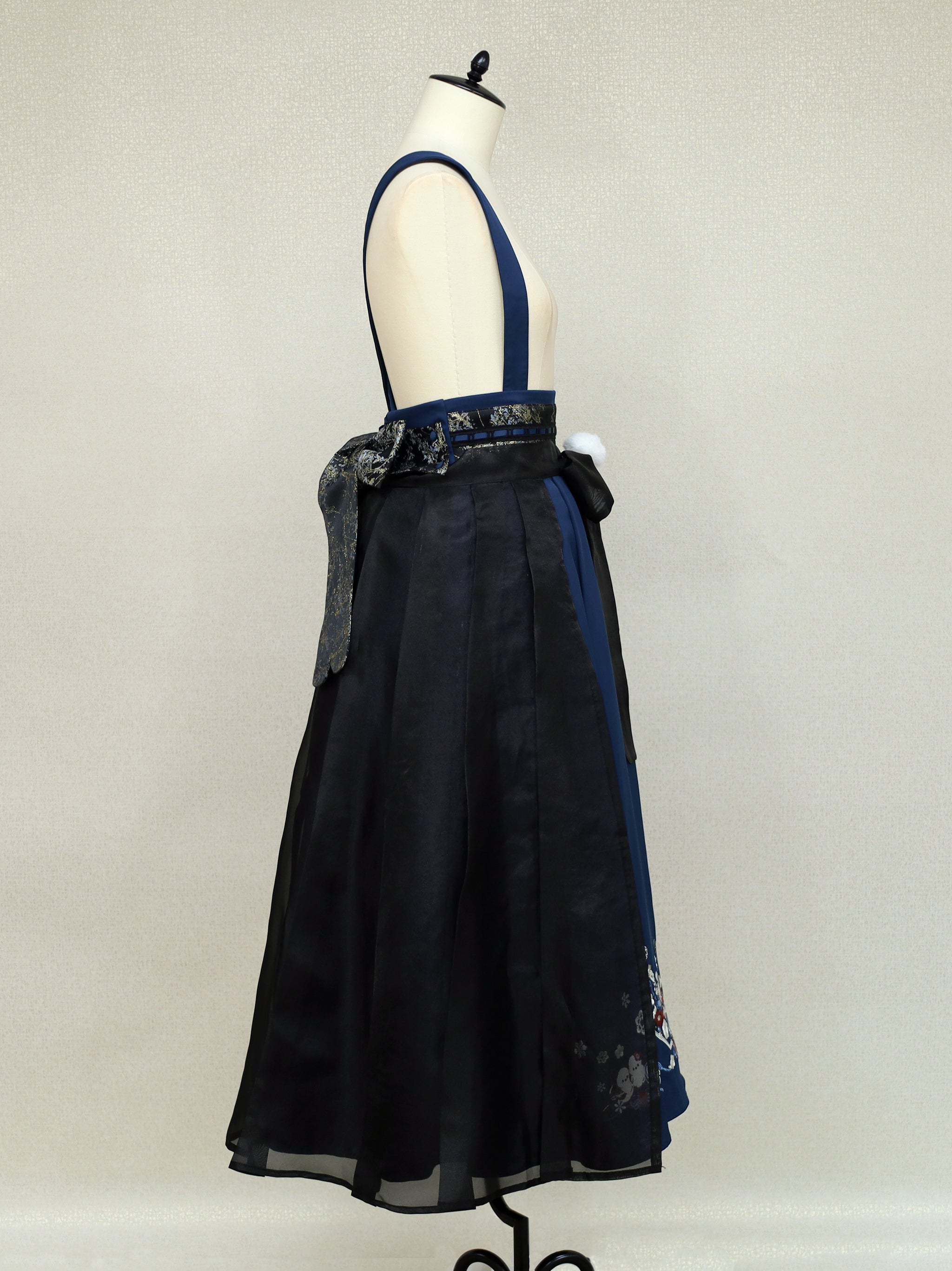 手まり遊びとシマエナガ 和風スカート |Amavel(アマベル)公式サイト