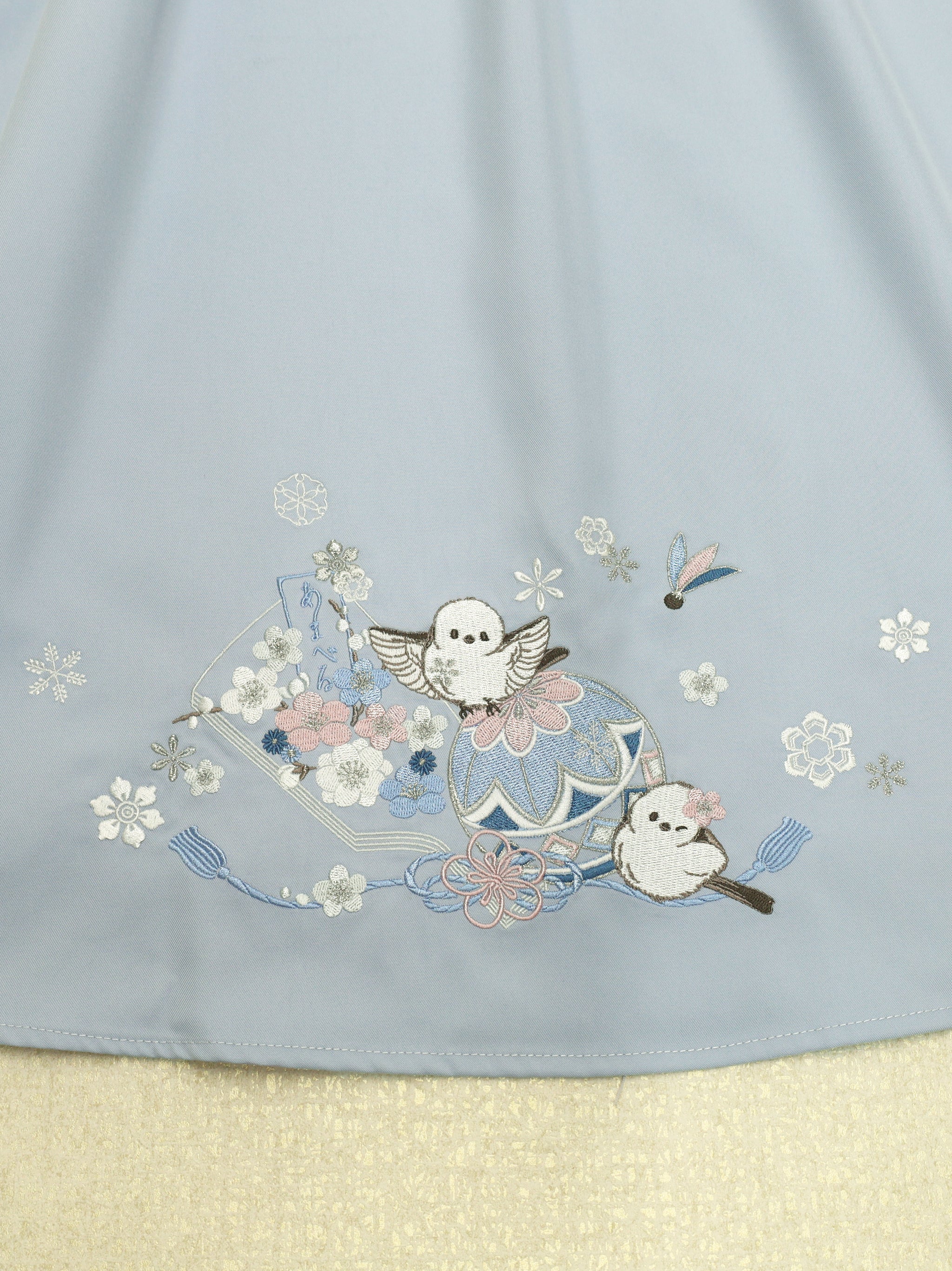 手まり遊びとシマエナガ 和風スカート |Amavel(アマベル)公式サイト