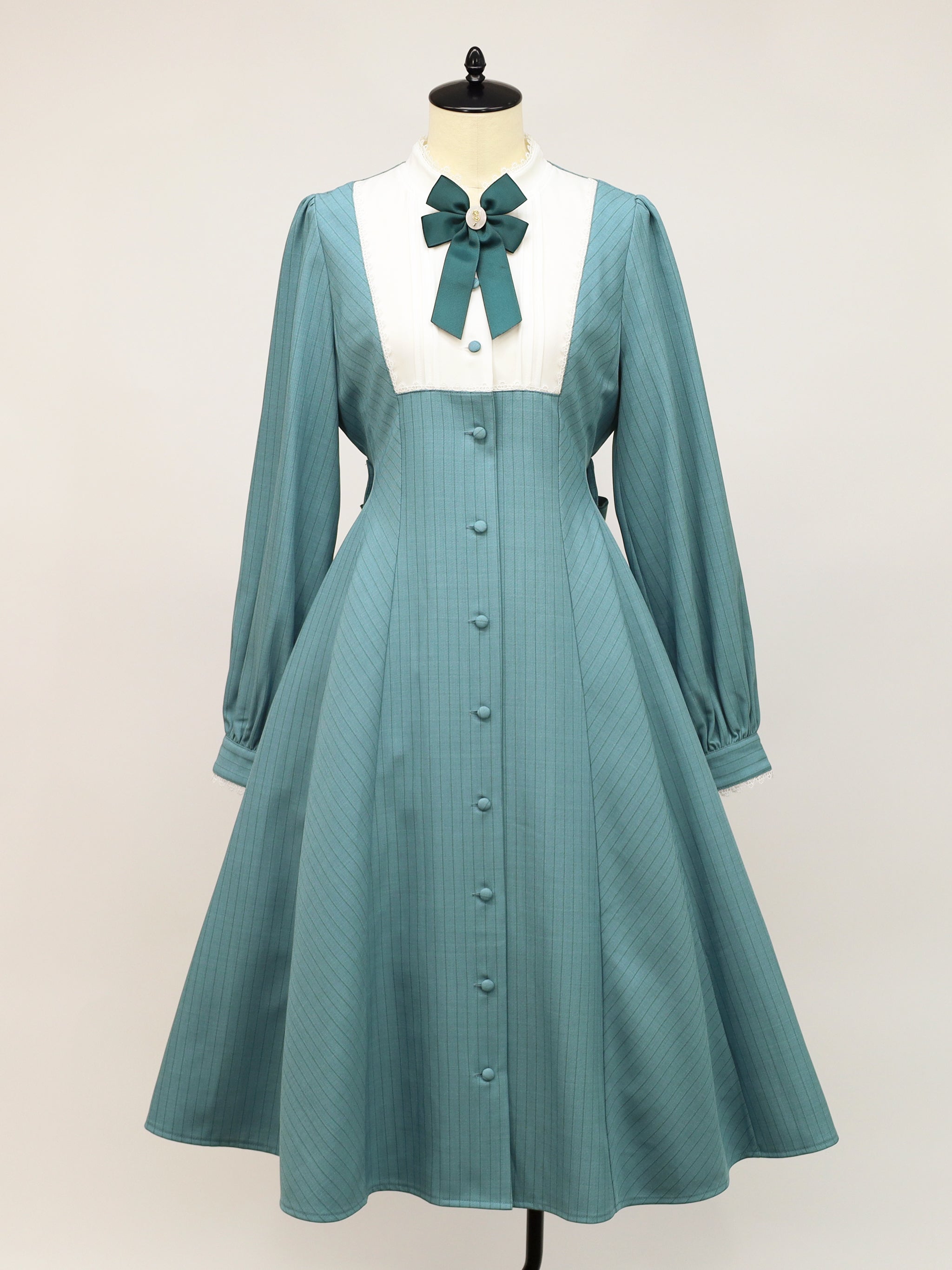 Aimer Rose ストライプロング丈ワンピース ブルー(Blue) FREE |Amavel(アマベル)公式サイト