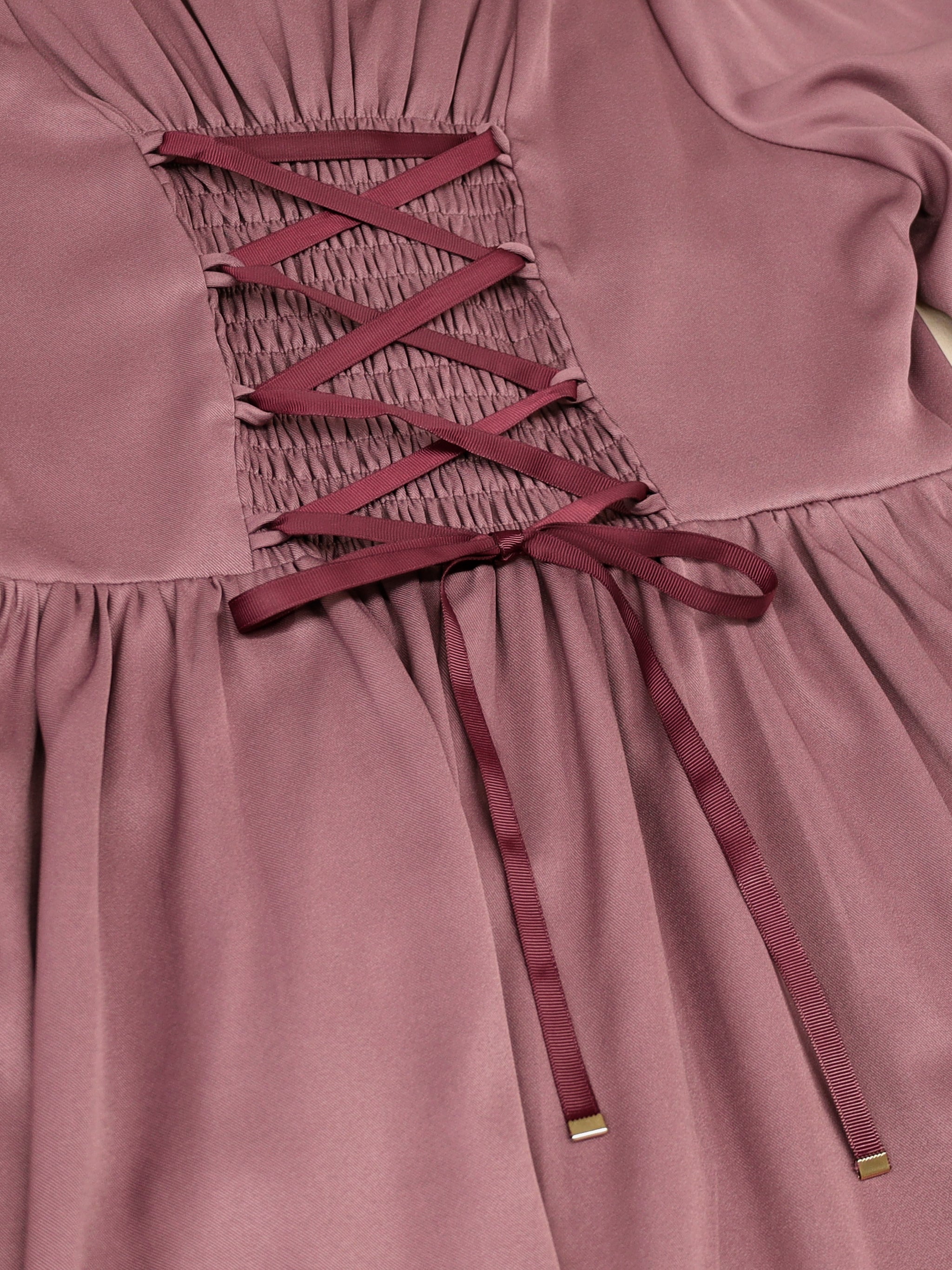 葡萄とりすの秋祭りワンピース |Amavel(アマベル)公式サイト