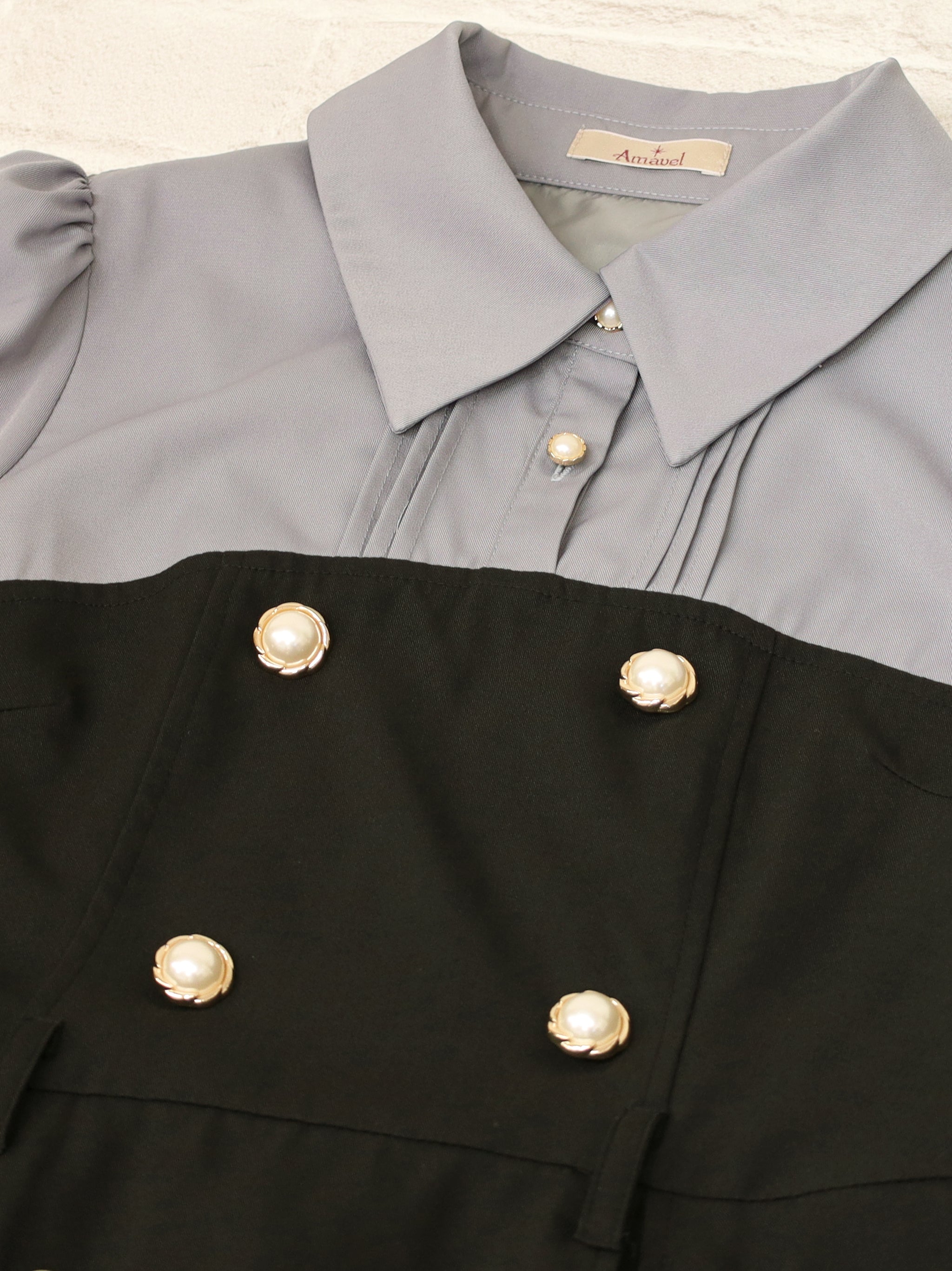 ベルト付きレイヤードトレンチワンピース |Amavel(アマベル)公式サイト