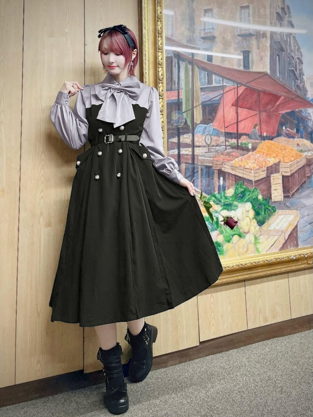 Amavel あじさいと雨露ワンピース ◇あじさいと雨露シリーズ◇ | Amavel BLOG