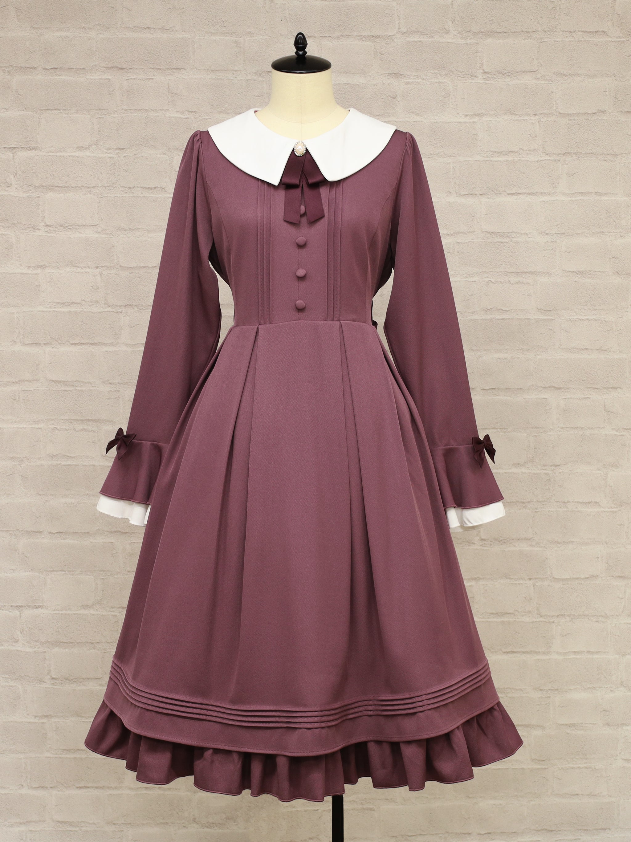 Flare Graceミドル丈ワンピース |Amavel(アマベル)公式サイト