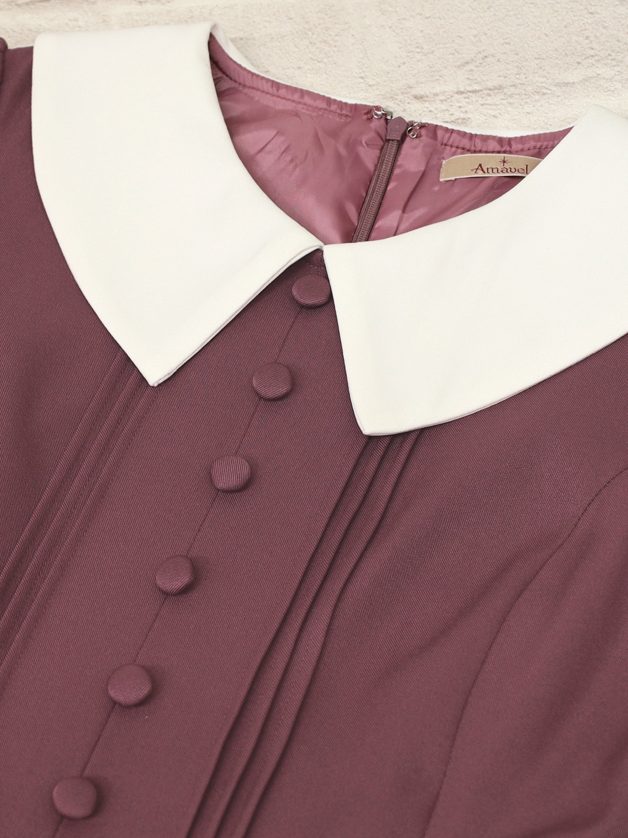 Flare Graceミドル丈ワンピース |Amavel(アマベル)公式サイト