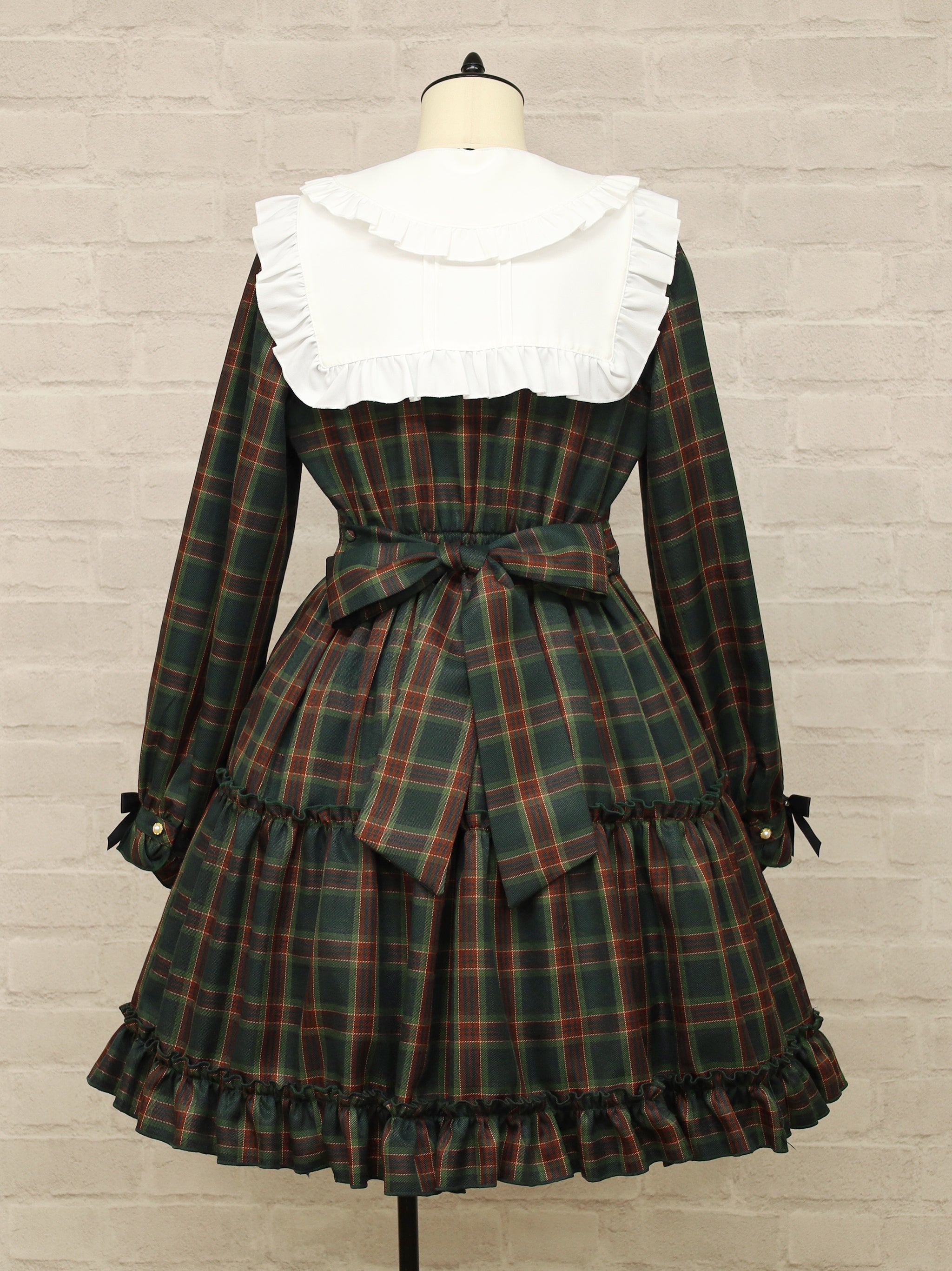 Dolly Holiday チェックティアードワンピース (ミドル丈) |Amavel(アマベル)公式サイト