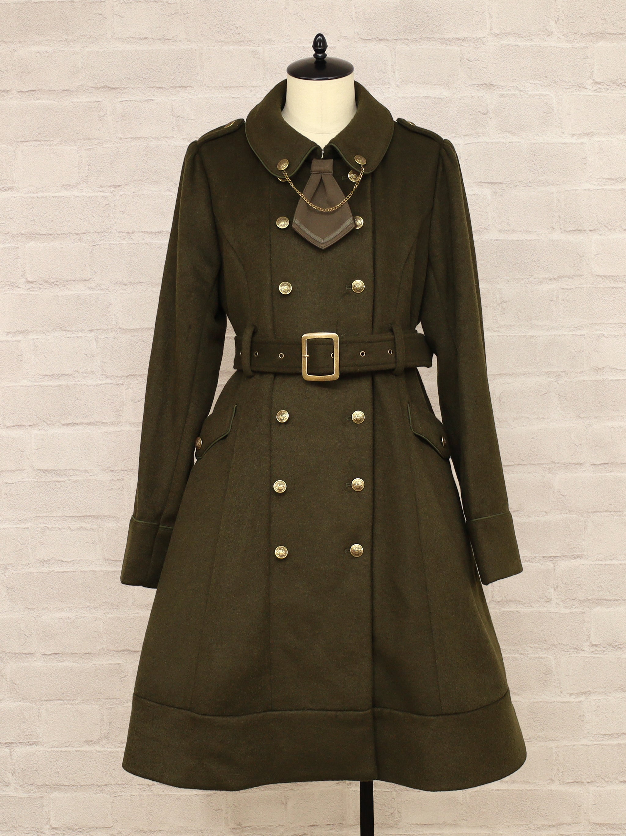 Mysterious Guardian ロングコート カーキ(Khaki) FREE |Amavel(アマベル)公式サイト