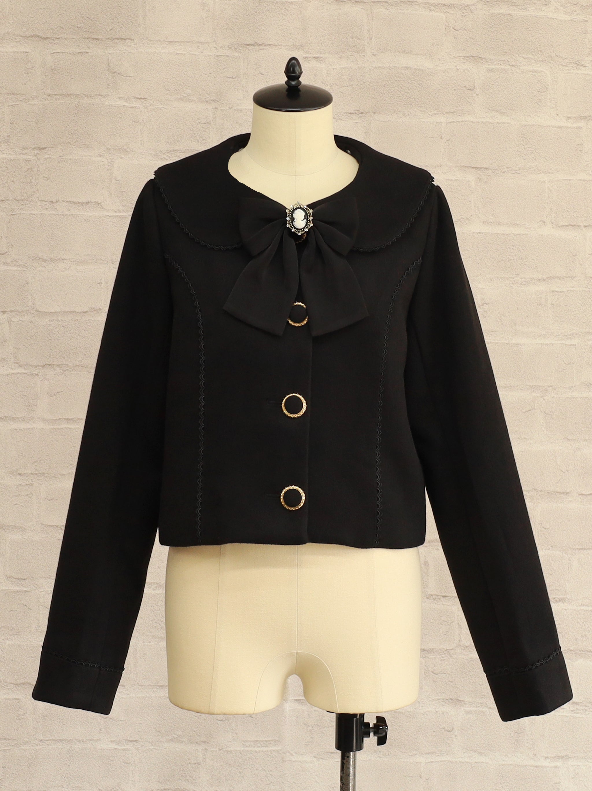 Rosette Doll ケープ付ショートコート |Amavel(アマベル)公式サイト