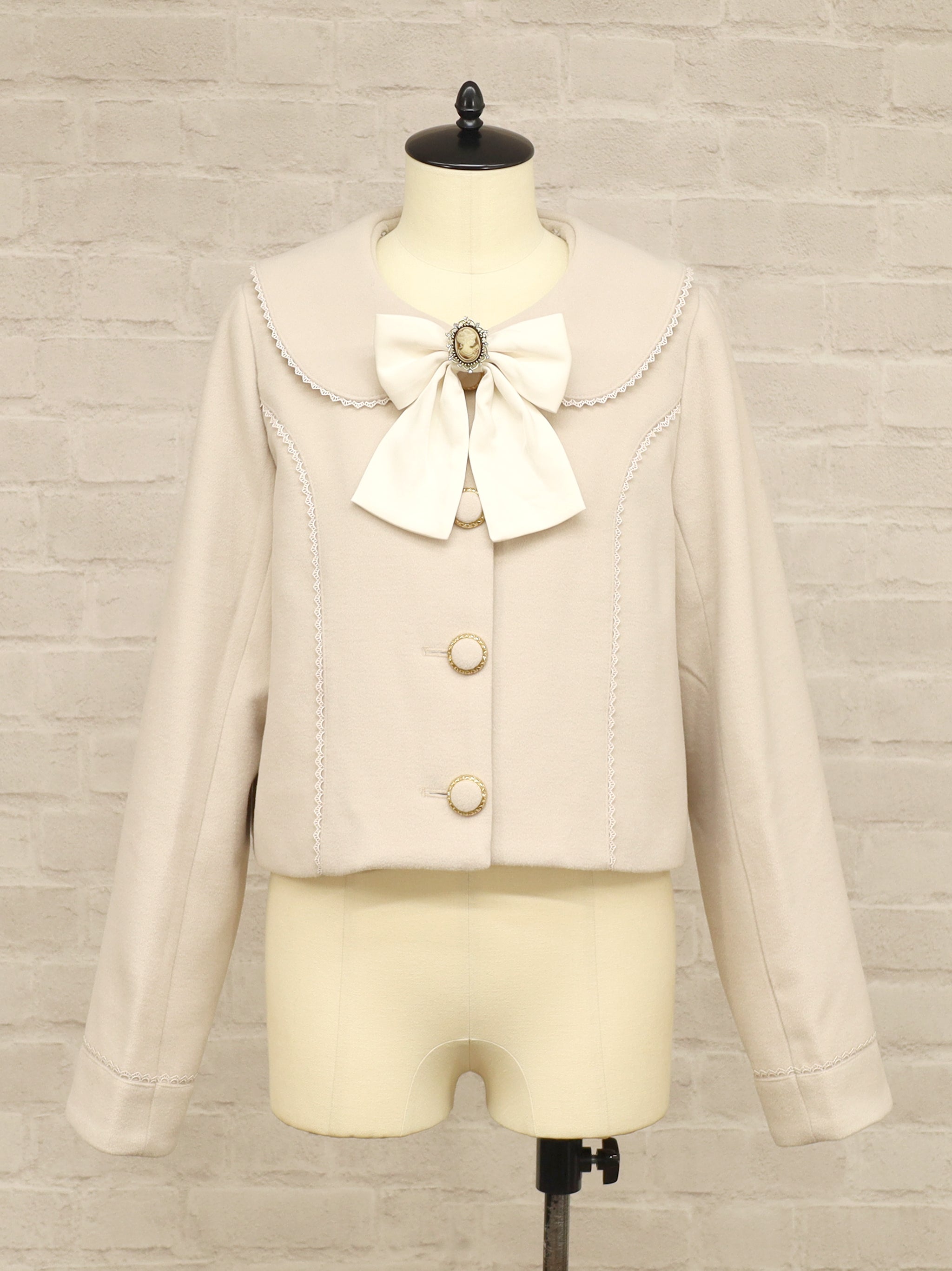 Rosette Doll ケープ付ショートコート |Amavel(アマベル)公式サイト