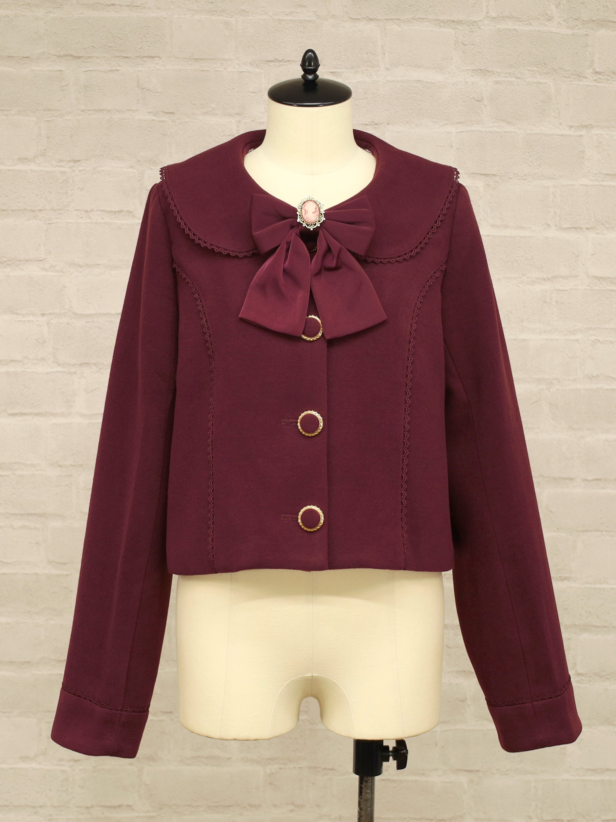 Rosette Doll ケープ付ショートコート |Amavel(アマベル)公式サイト