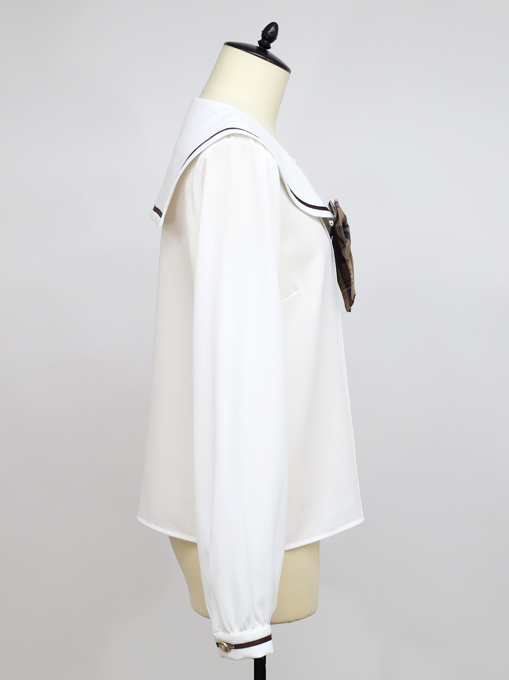 Nostalgic Check セーラーブラウス |Amavel(アマベル)公式サイト