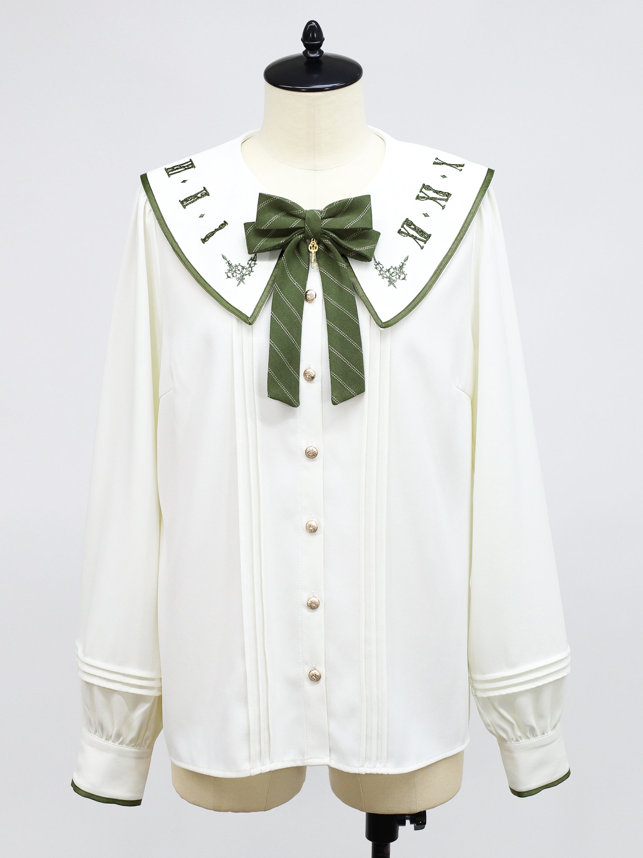 Antique Clock ブラウス カーキ(Khaki) FREE |Amavel(アマベル)公式サイト