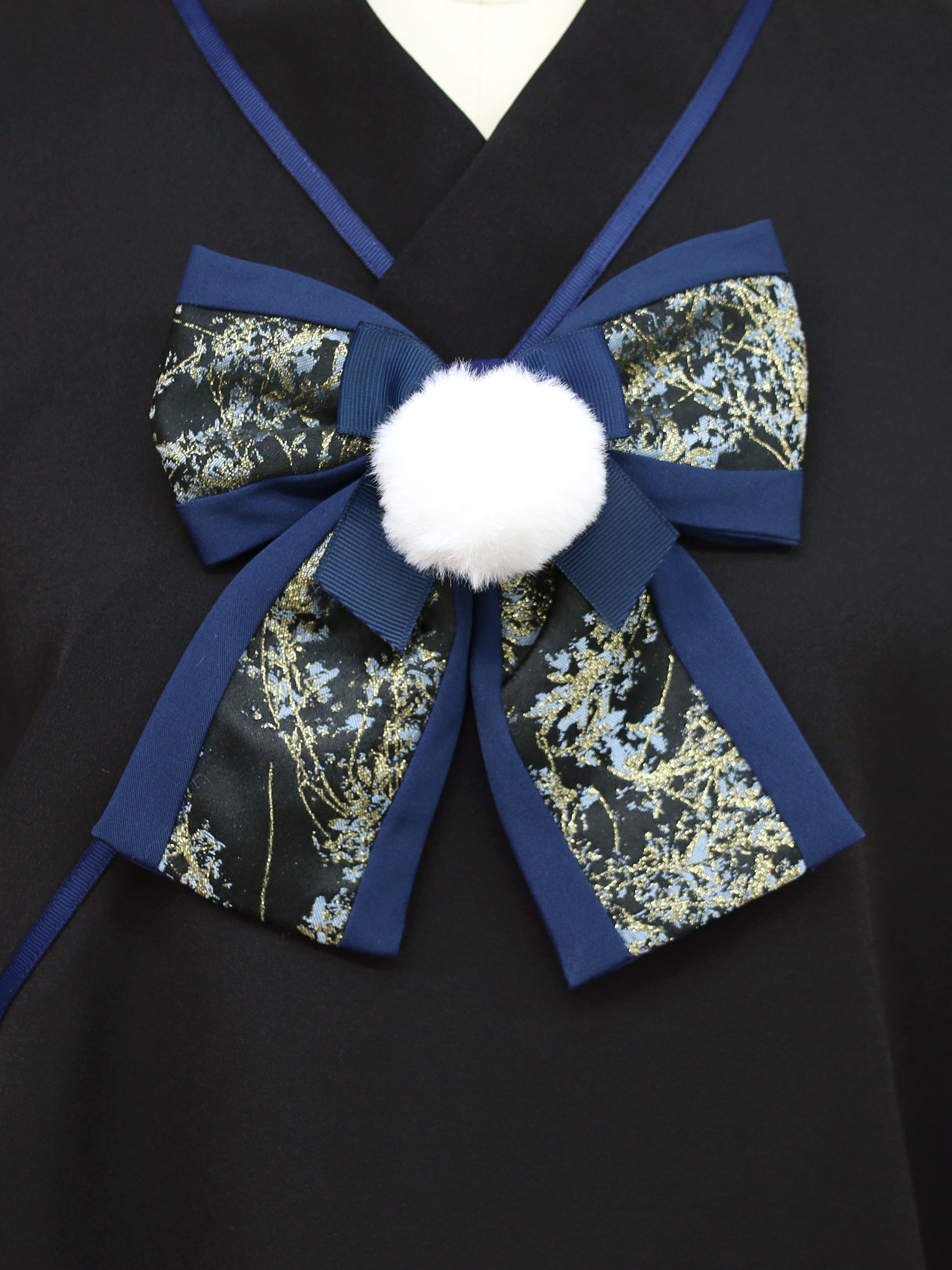 手まり遊びとシマエナガ 和風ブラウス |Amavel(アマベル)公式サイト