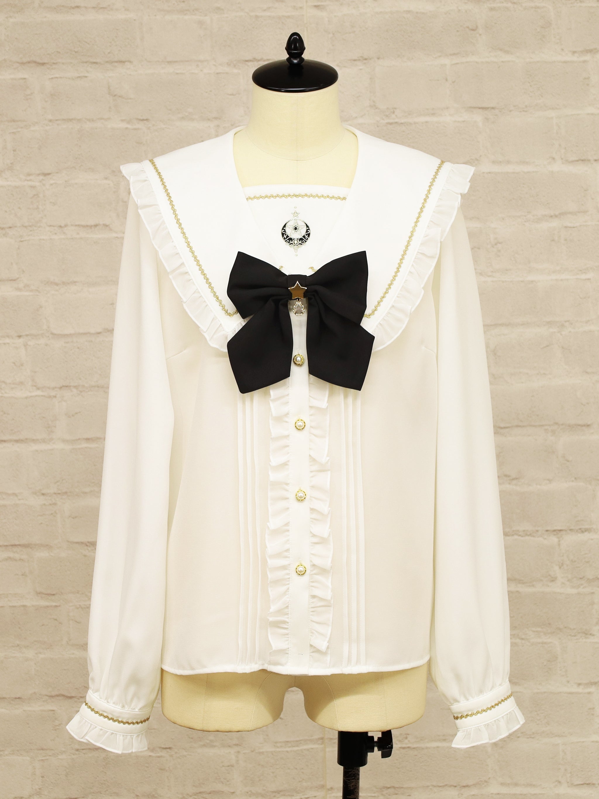 Mysterious Constellation ブラウス ブラック(Black) FREE |Amavel(アマベル)公式サイト