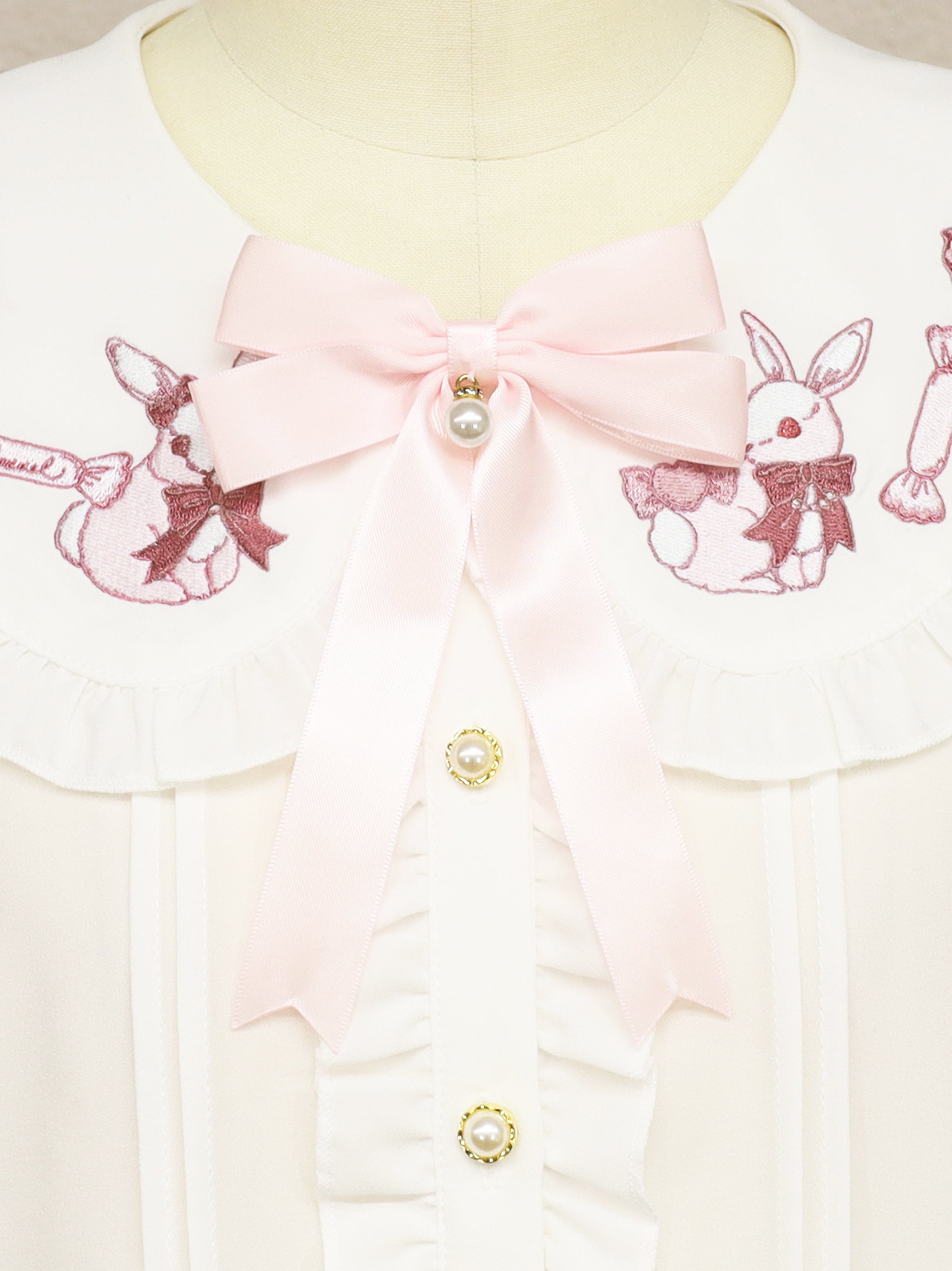 Candy Rabbit リボンブラウス |Amavel(アマベル)公式サイト