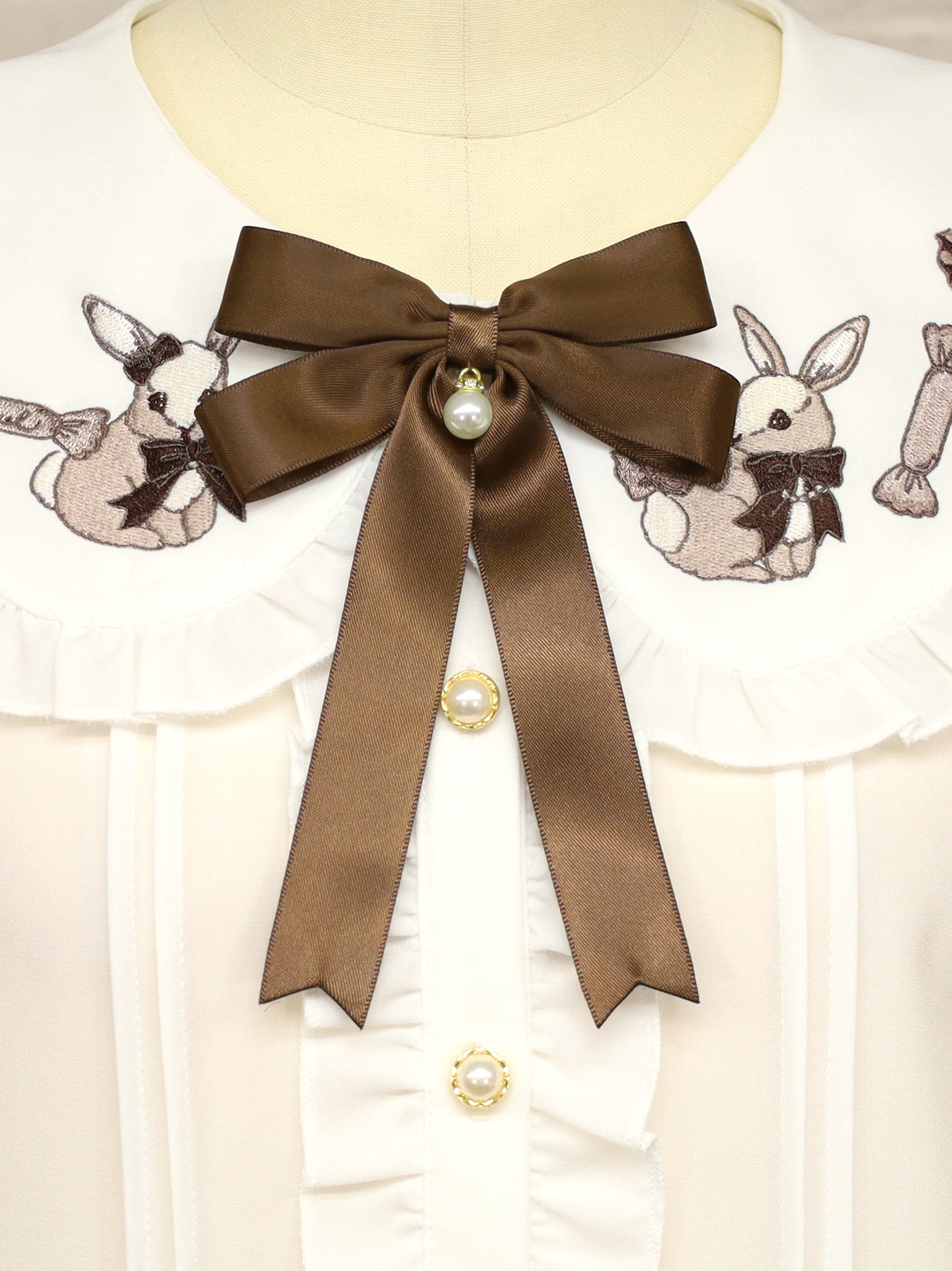 Candy Rabbit リボンブラウス |Amavel(アマベル)公式サイト