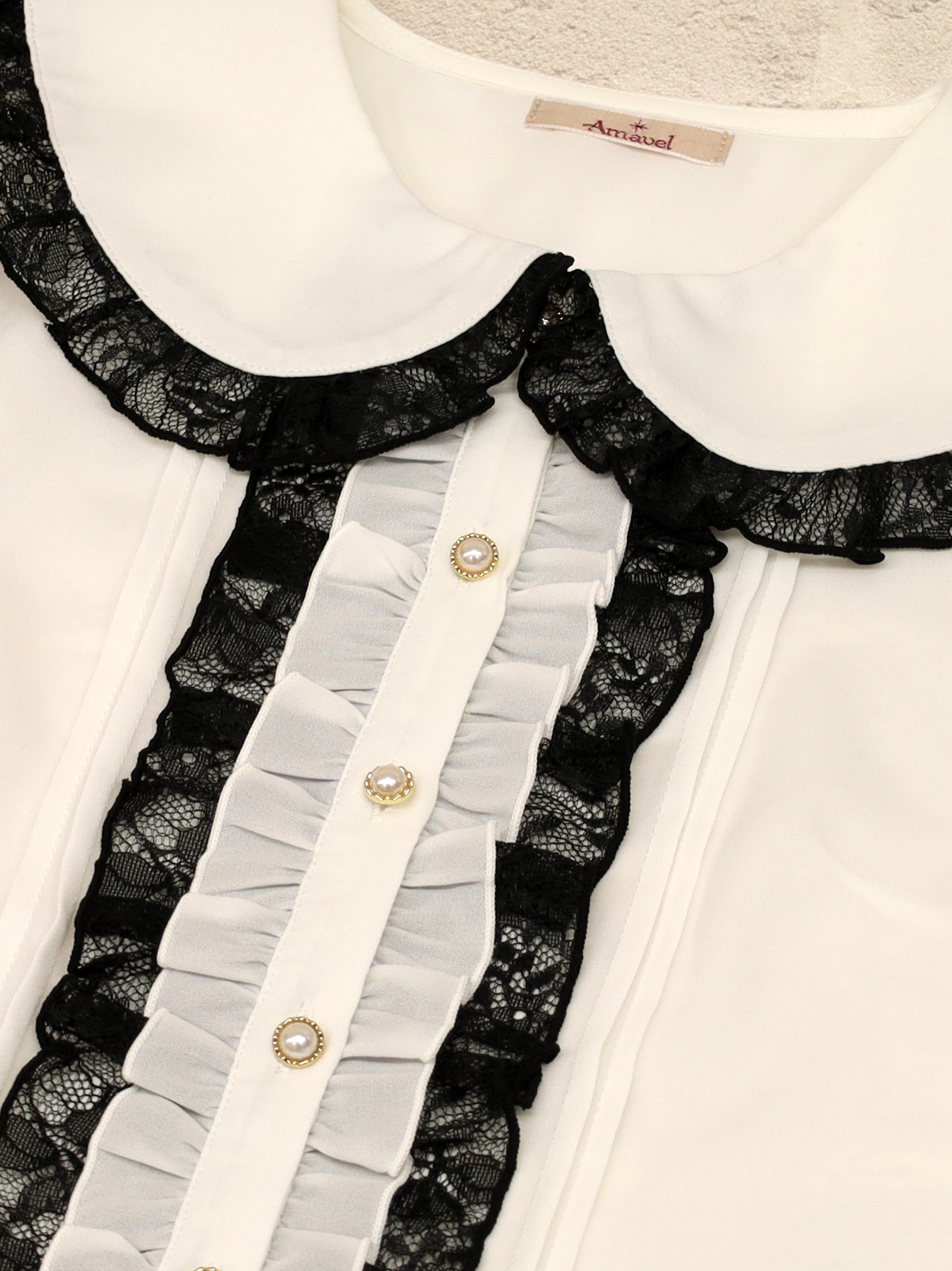 Girly Ribbon ブラウス |Amavel(アマベル)公式サイト