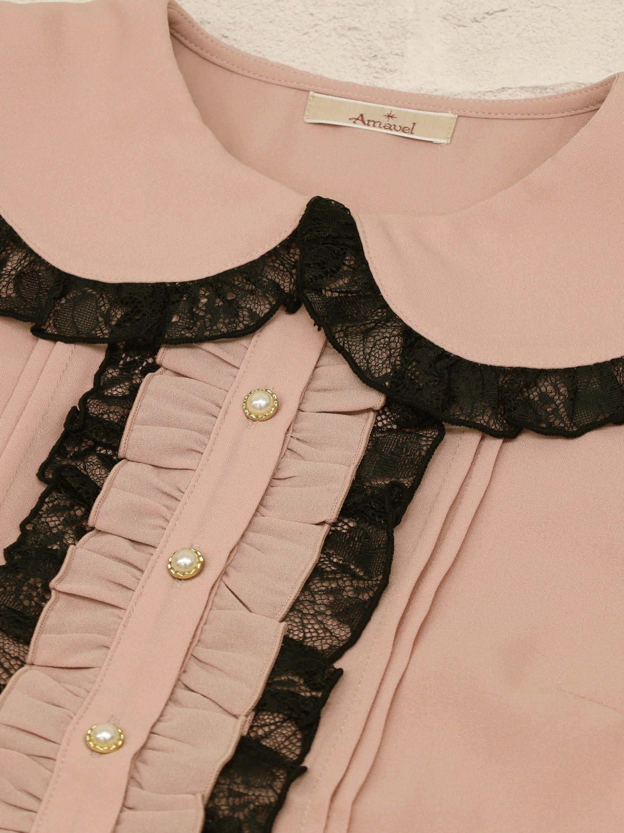 Girly Ribbon ブラウス |Amavel(アマベル)公式サイト