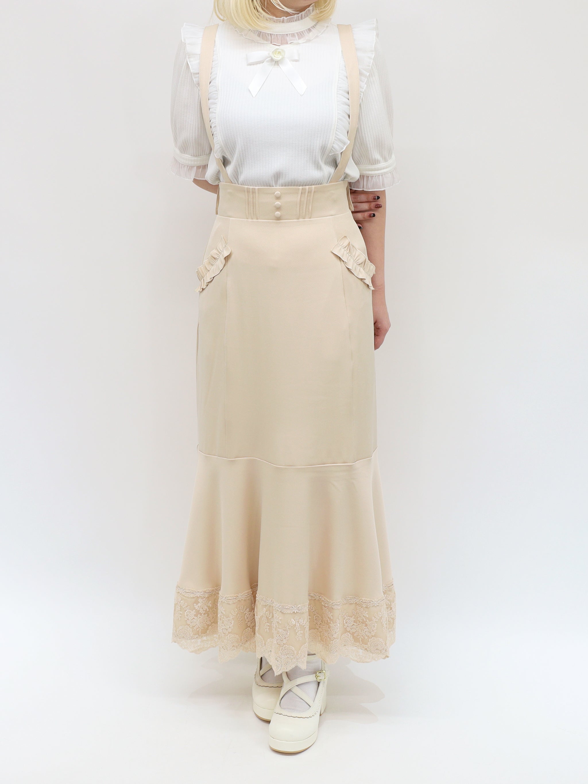 Classy Lace マーメイドスカート ベージュ(Beige) FREE |Amavel(アマベル)公式サイト