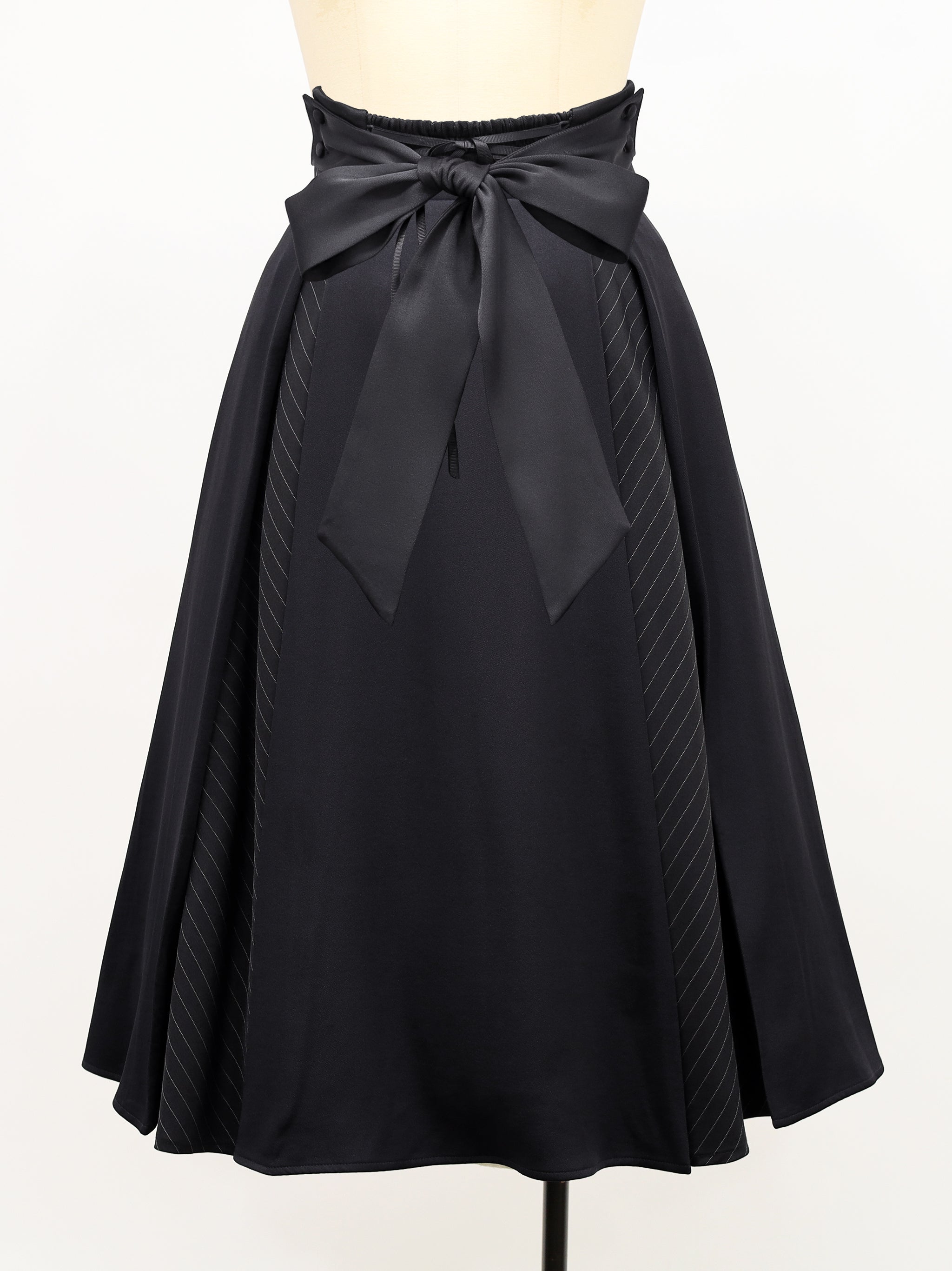 マチ切替ストライプミドル丈スカート |Amavel(アマベル)公式サイト