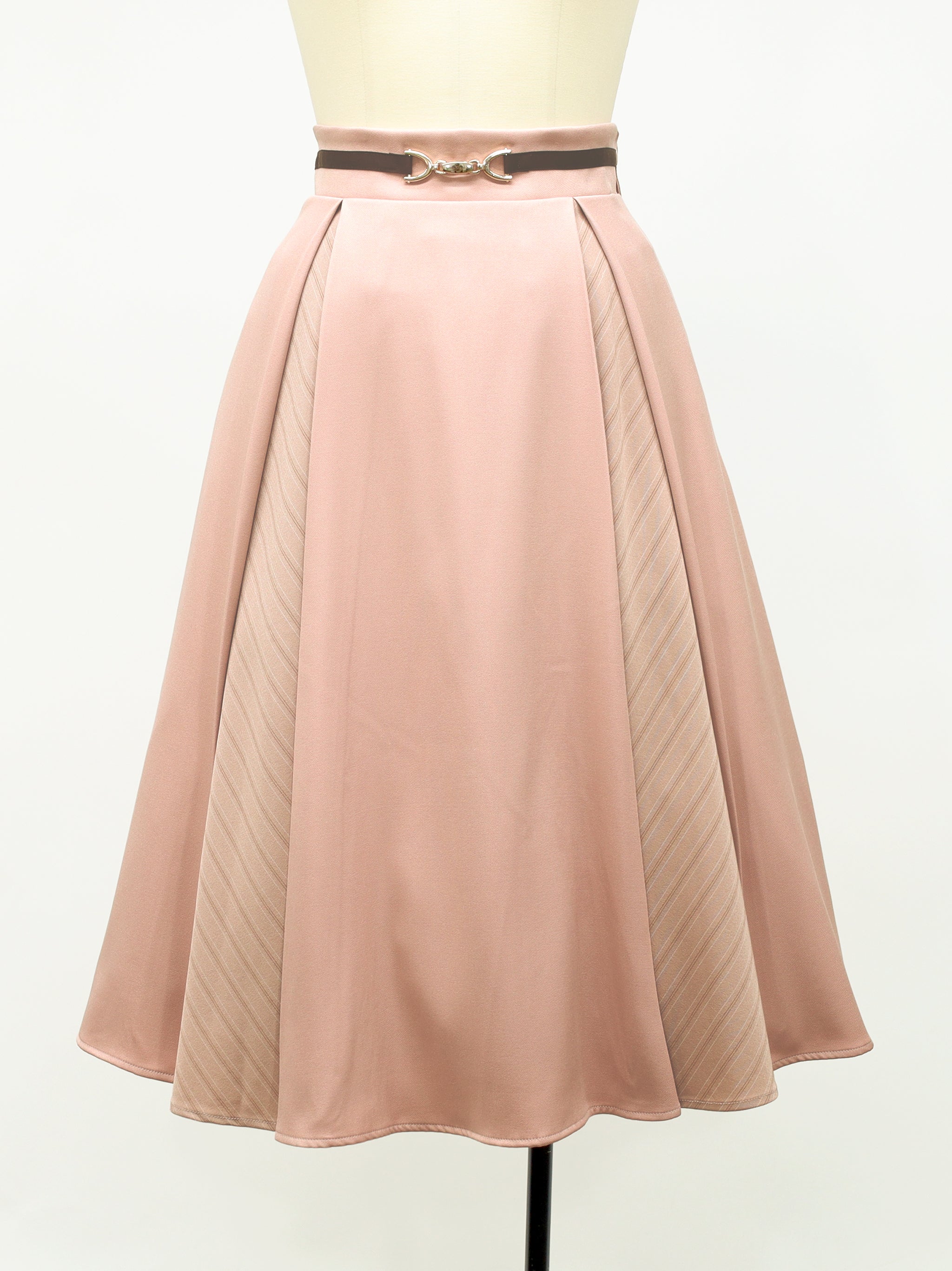 マチ切替ストライプミドル丈スカート |Amavel(アマベル)公式サイト