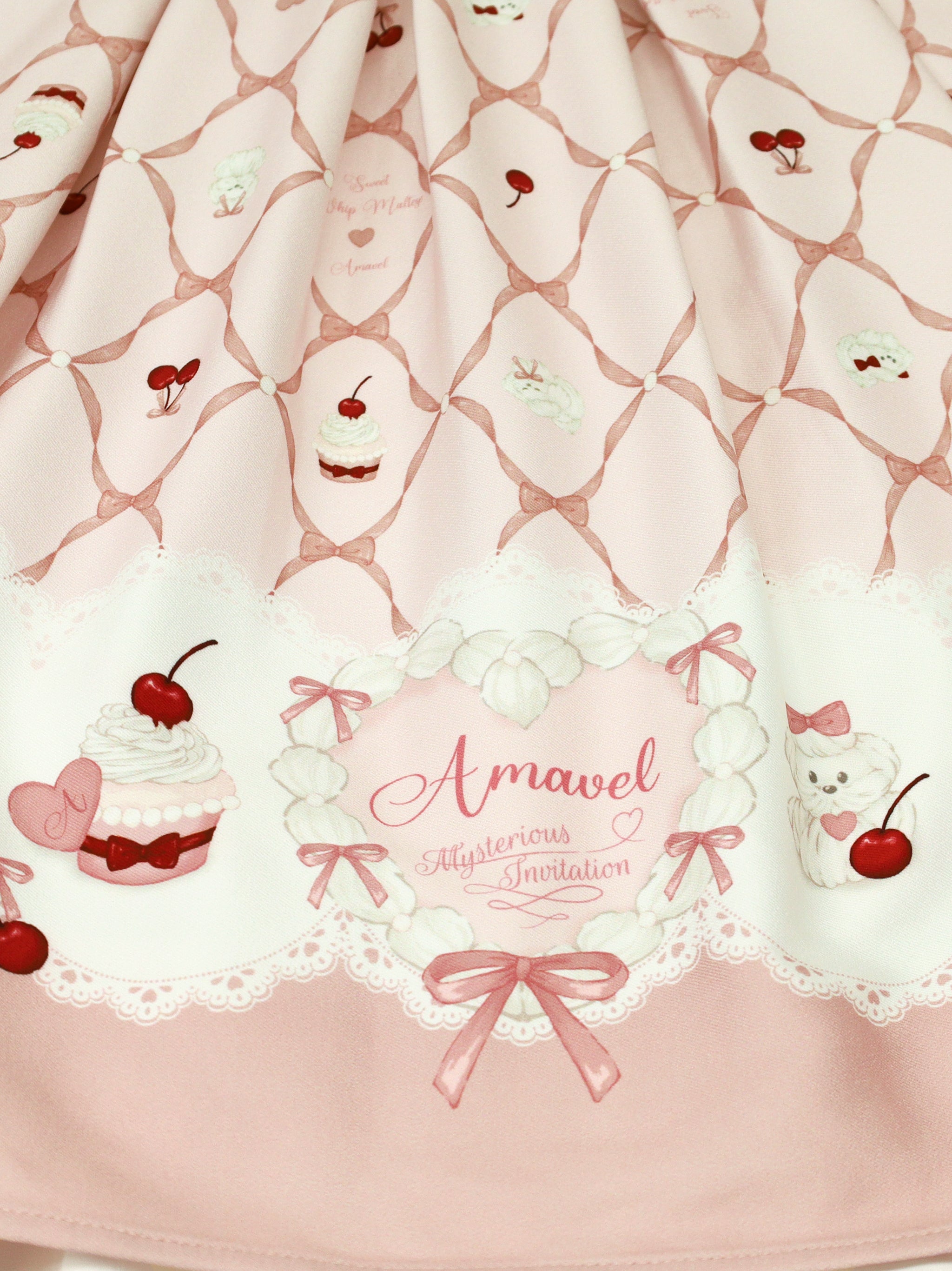 Sweet Whip プリントスカート |Amavel(アマベル)公式サイト