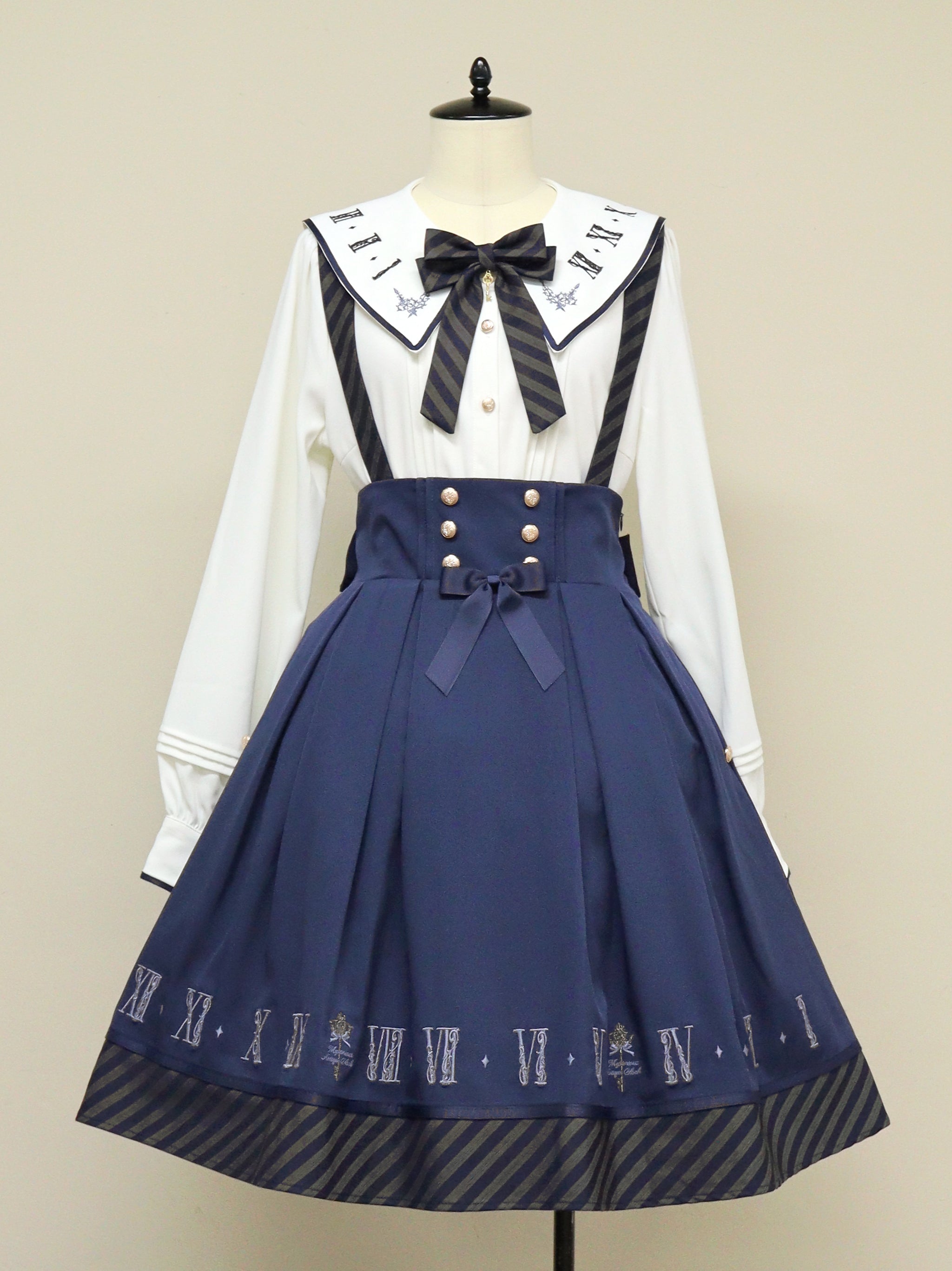 Antique Clock スカート ネイビー(Navy) FREE |Amavel(アマベル)公式サイト