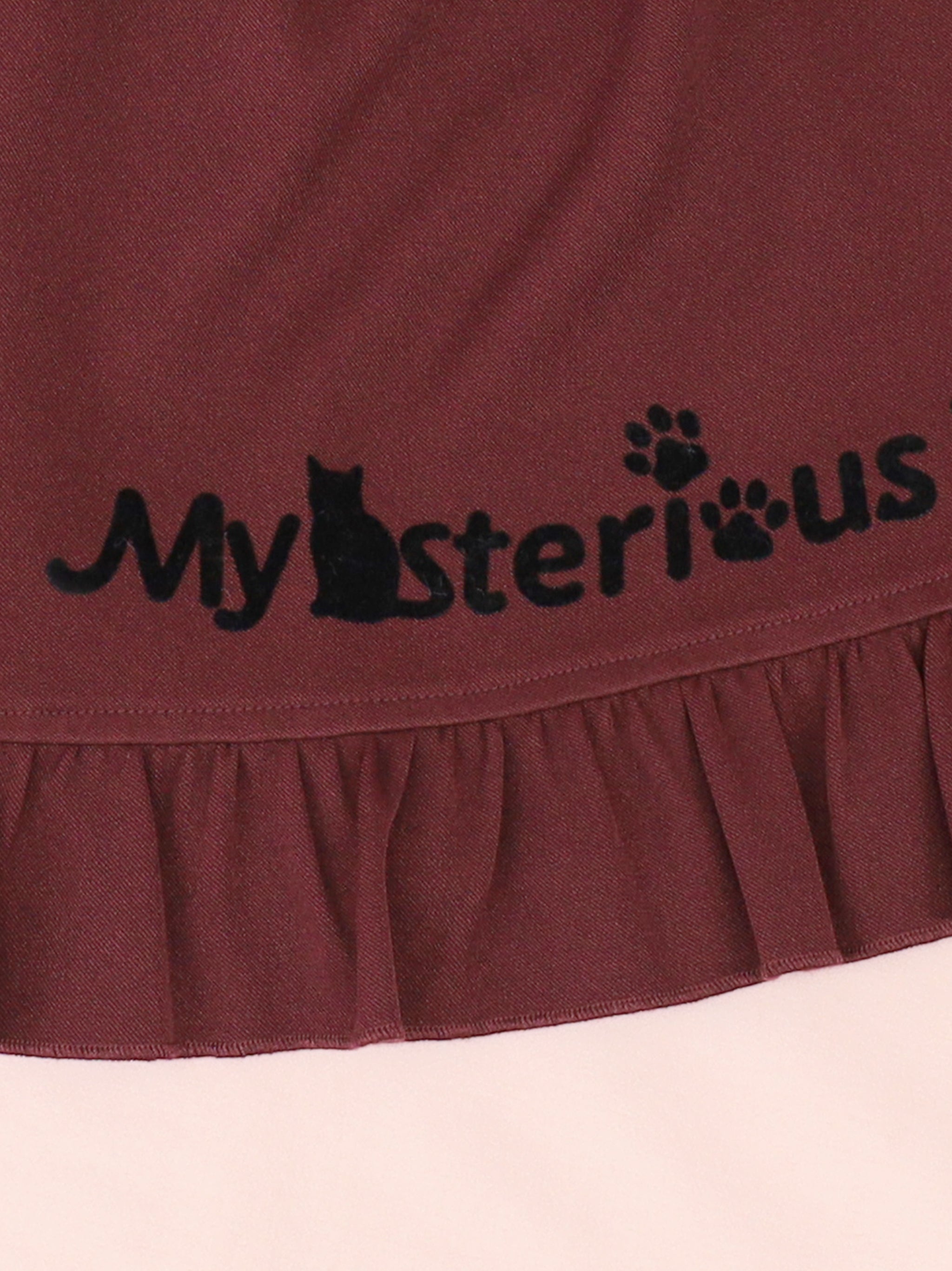 Mysterious Cat フロッキープリントスカート |Amavel(アマベル)公式サイト