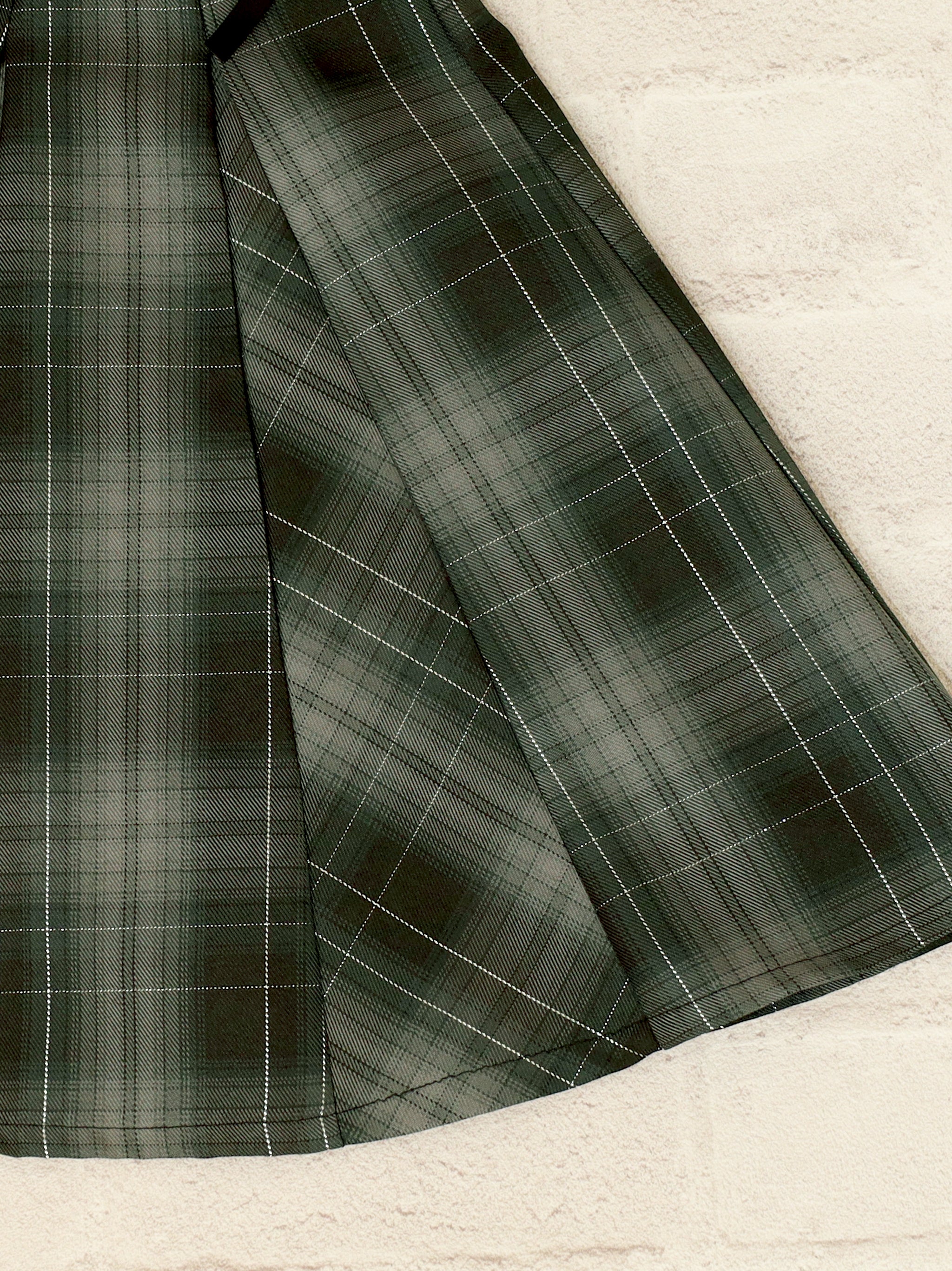 サイドレースアップはぎフレアチェックスカート |Amavel(アマベル)公式サイト