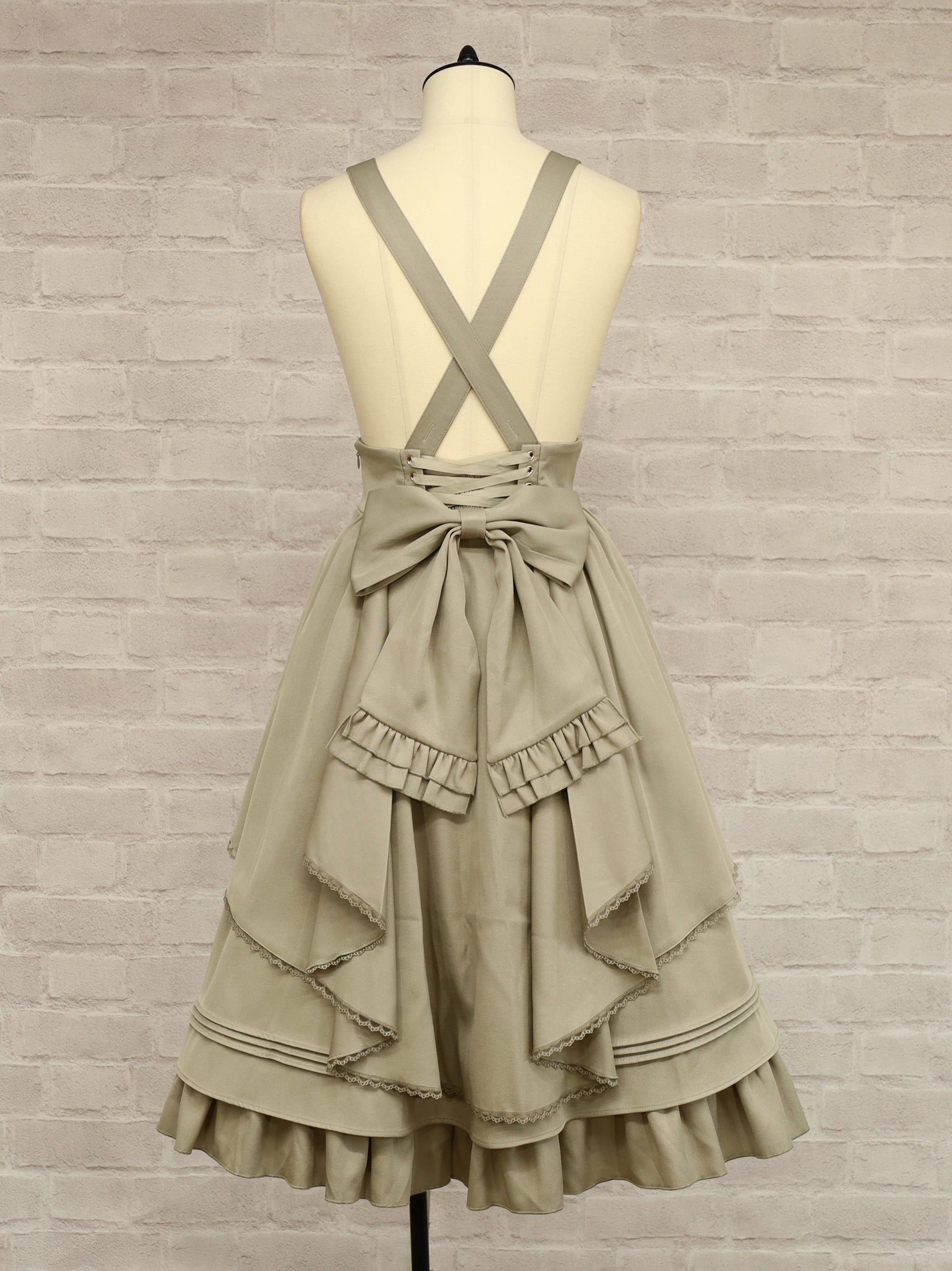 Rosette Doll ミドル丈スカート |Amavel(アマベル)公式サイト