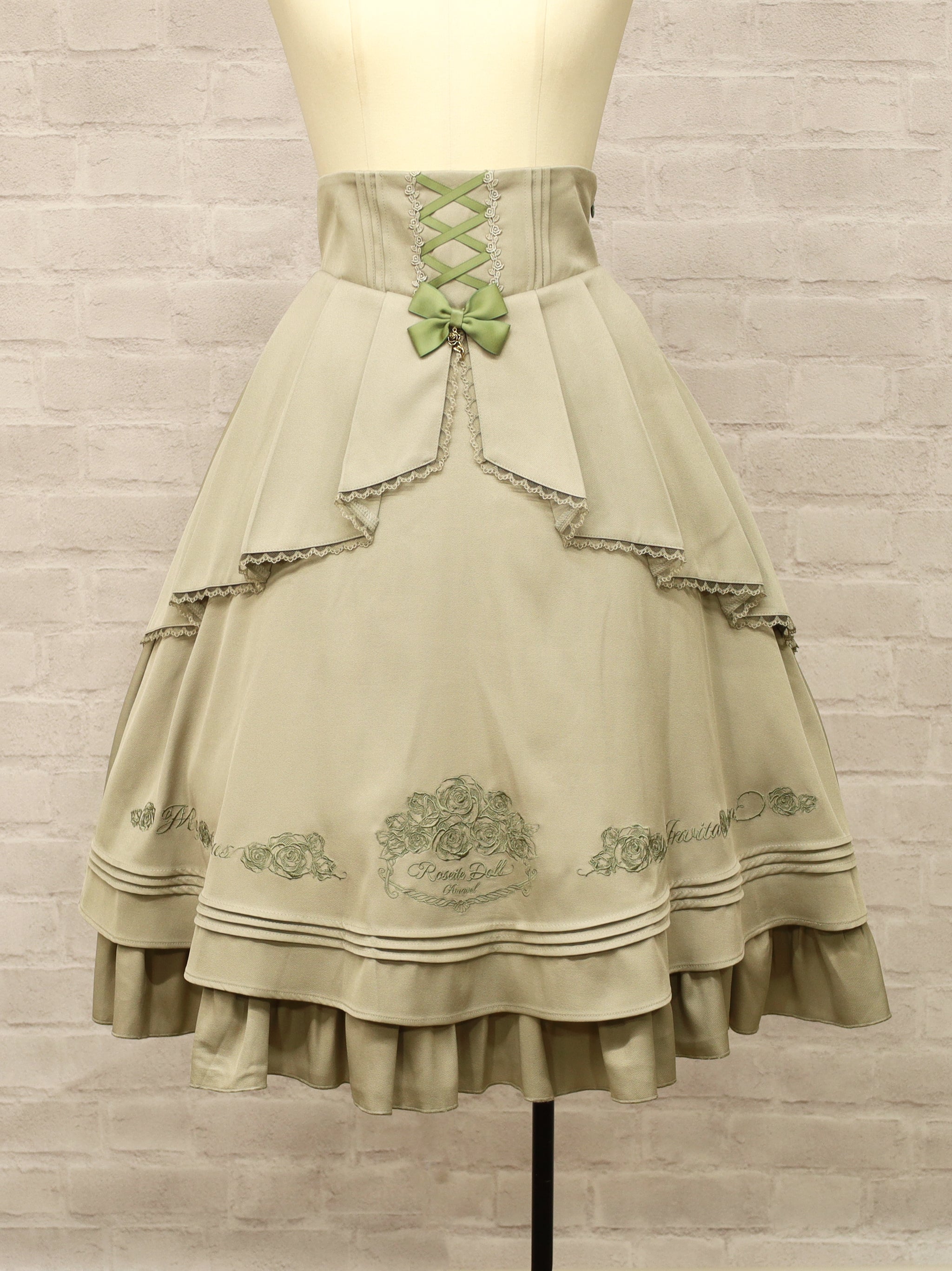 Rosette Doll ミドル丈スカート |Amavel(アマベル)公式サイト