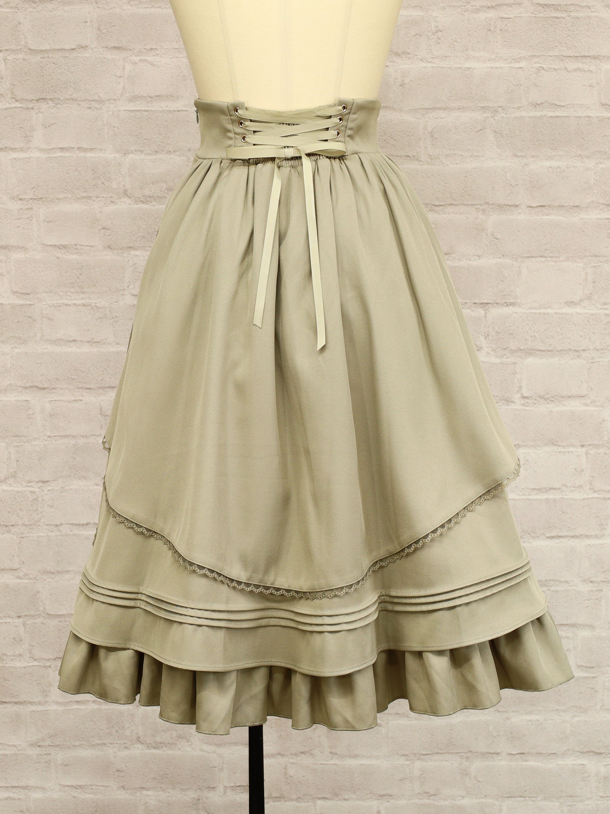 Rosette Doll ミドル丈スカート |Amavel(アマベル)公式サイト