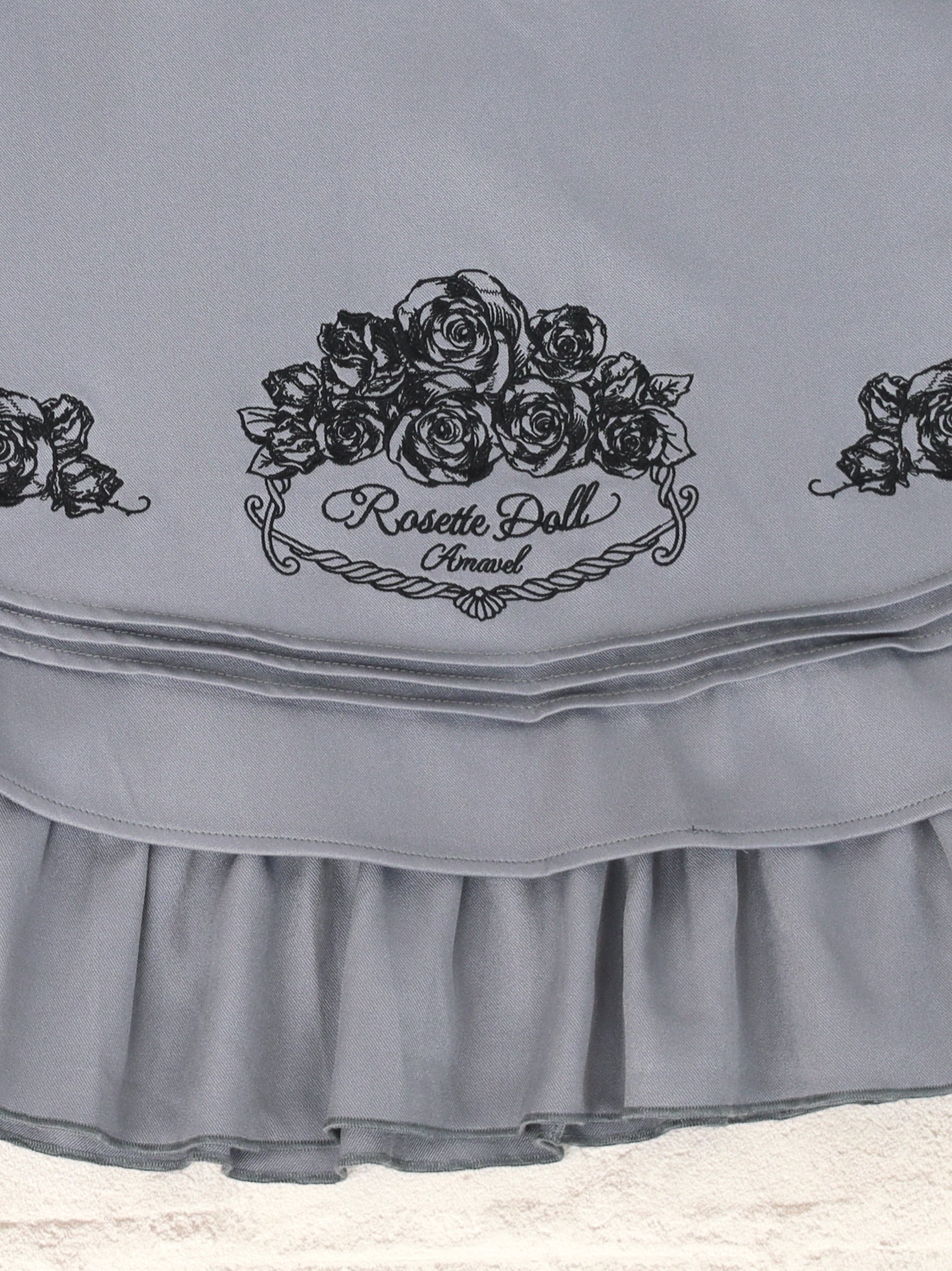 Rosette Doll ミドル丈スカート |Amavel(アマベル)公式サイト