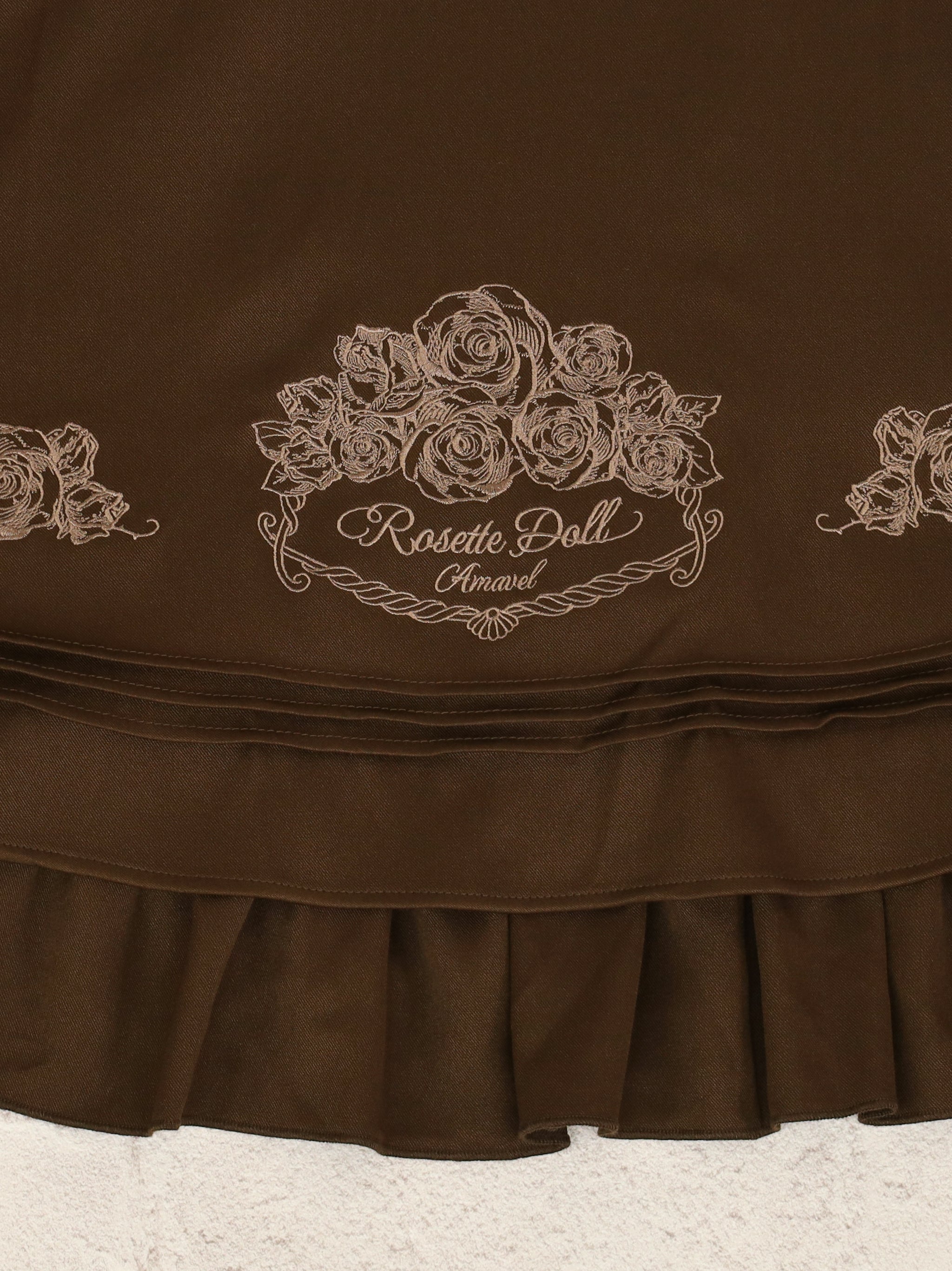 Rosette Doll ミドル丈スカート |Amavel(アマベル)公式サイト
