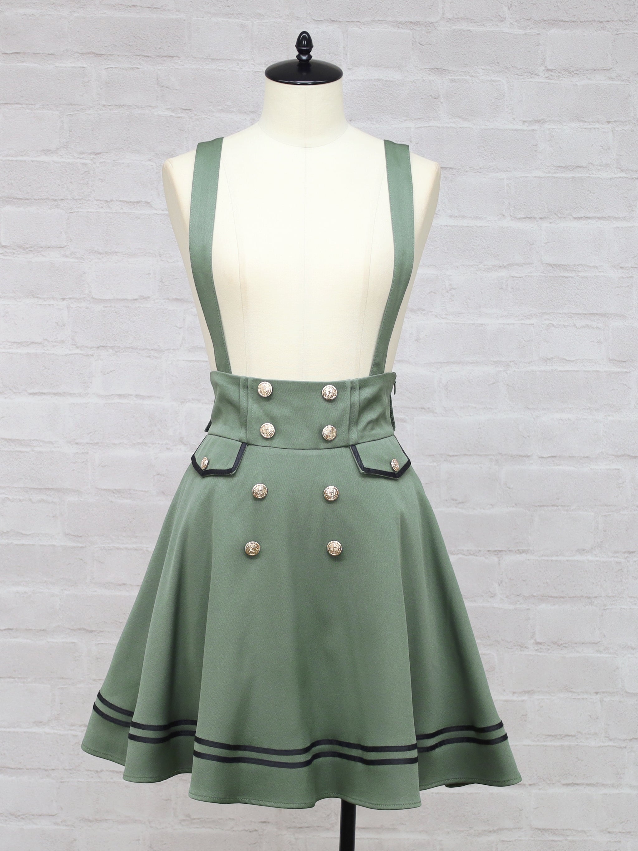 Mysterious Marineフレアマリンスカート カーキ(Khaki) FREE |Amavel(アマベル)公式サイト