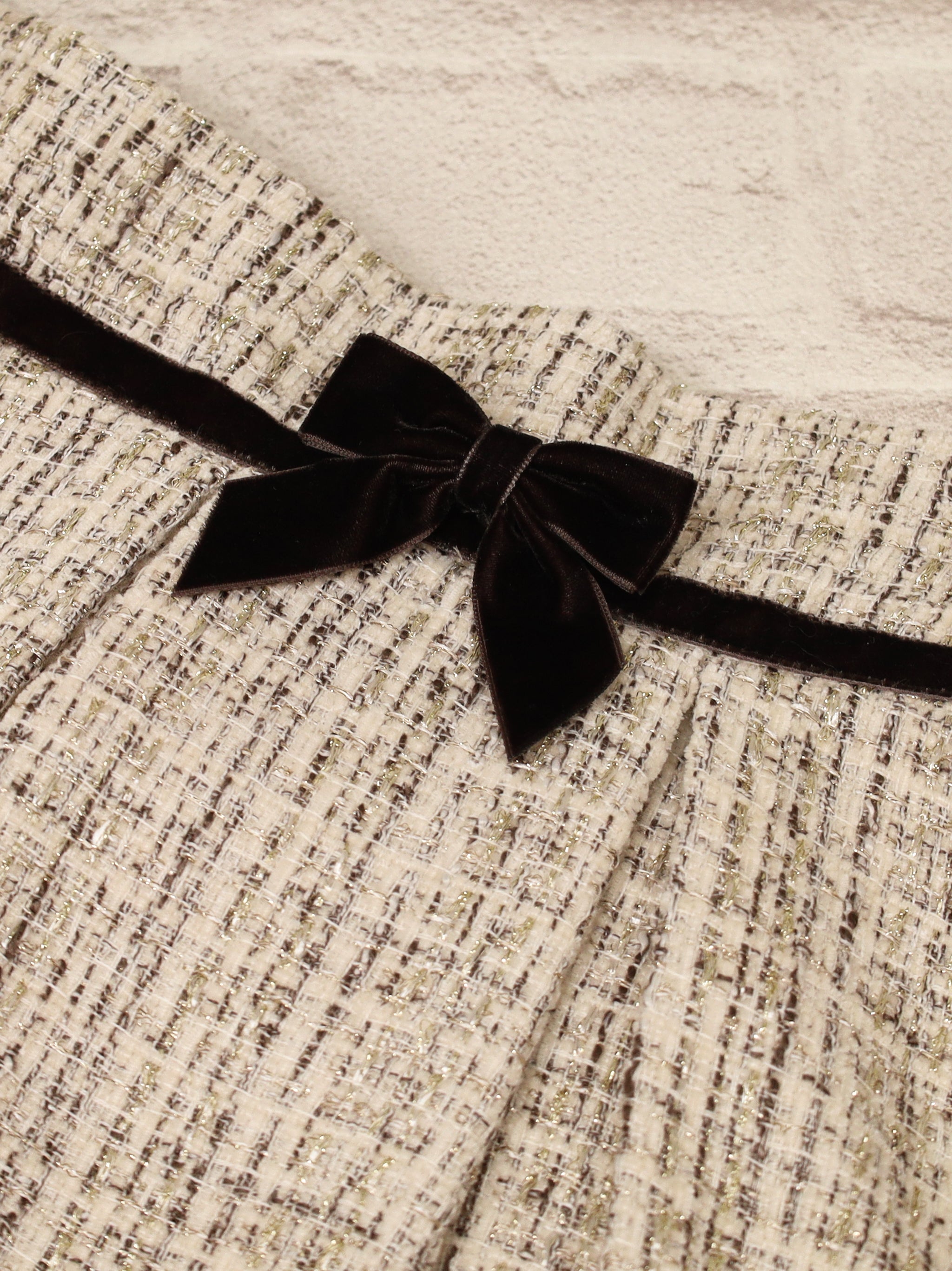 Étoile Tweed 裾ファースカート |Amavel(アマベル)公式サイト