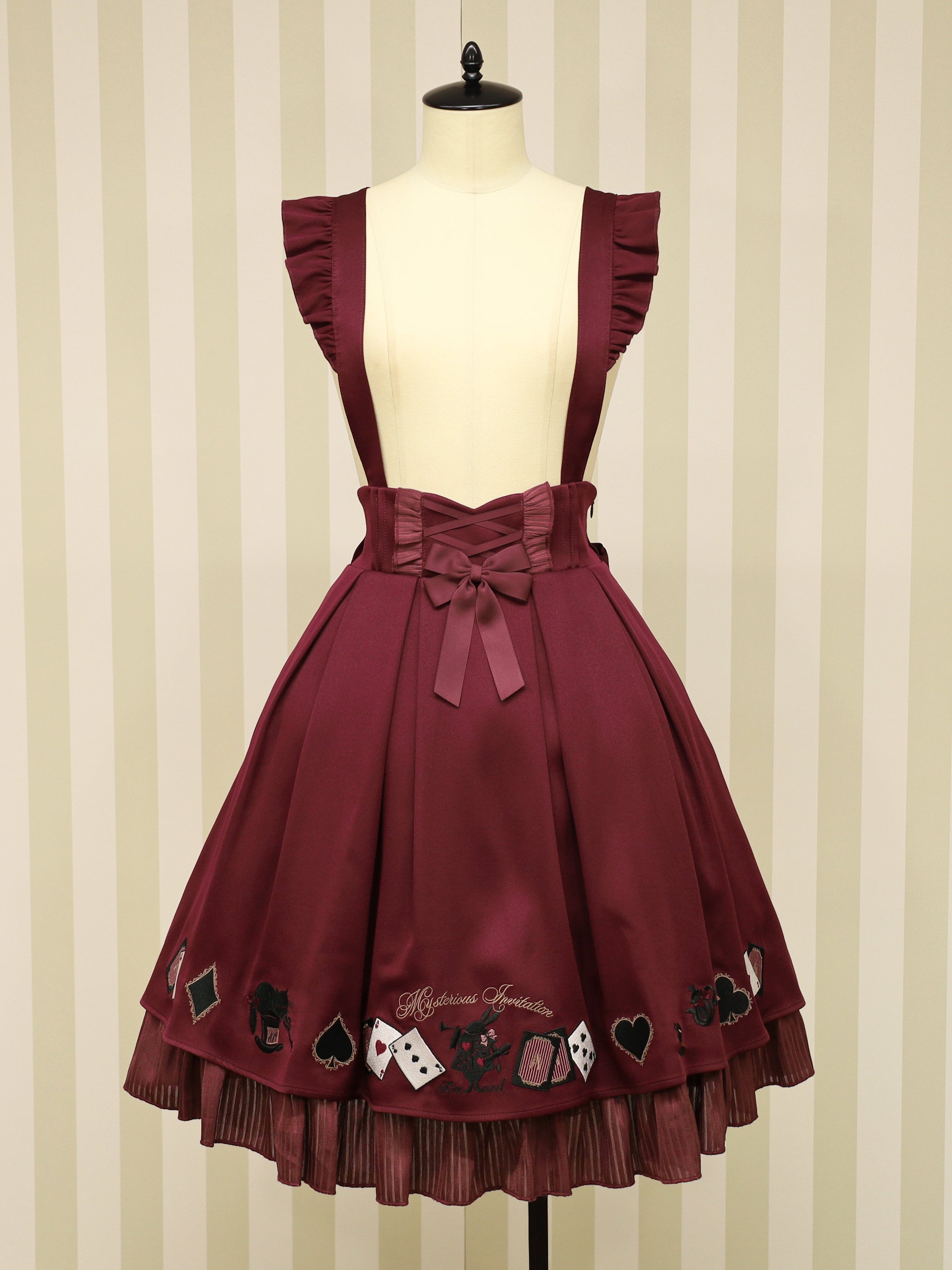 Mysterious Wonderland スカート ボルドー(Bordeaux) FREE |Amavel(アマベル)公式サイト