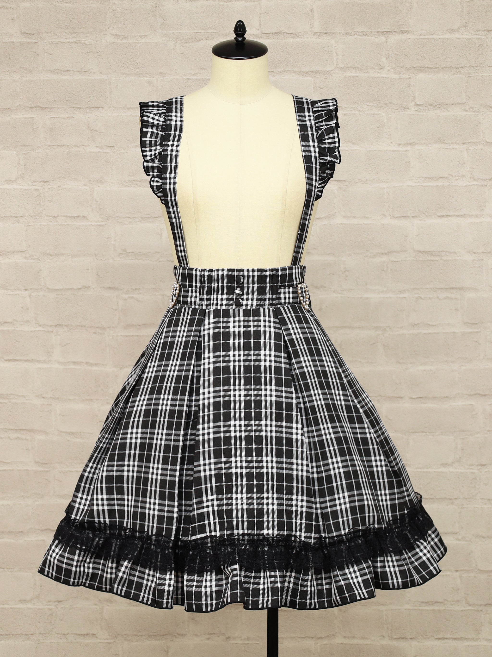 【メンバーズセール対象】ウエストハートバックルスカート チェック(Check) FREE |Amavel(アマベル)公式サイト