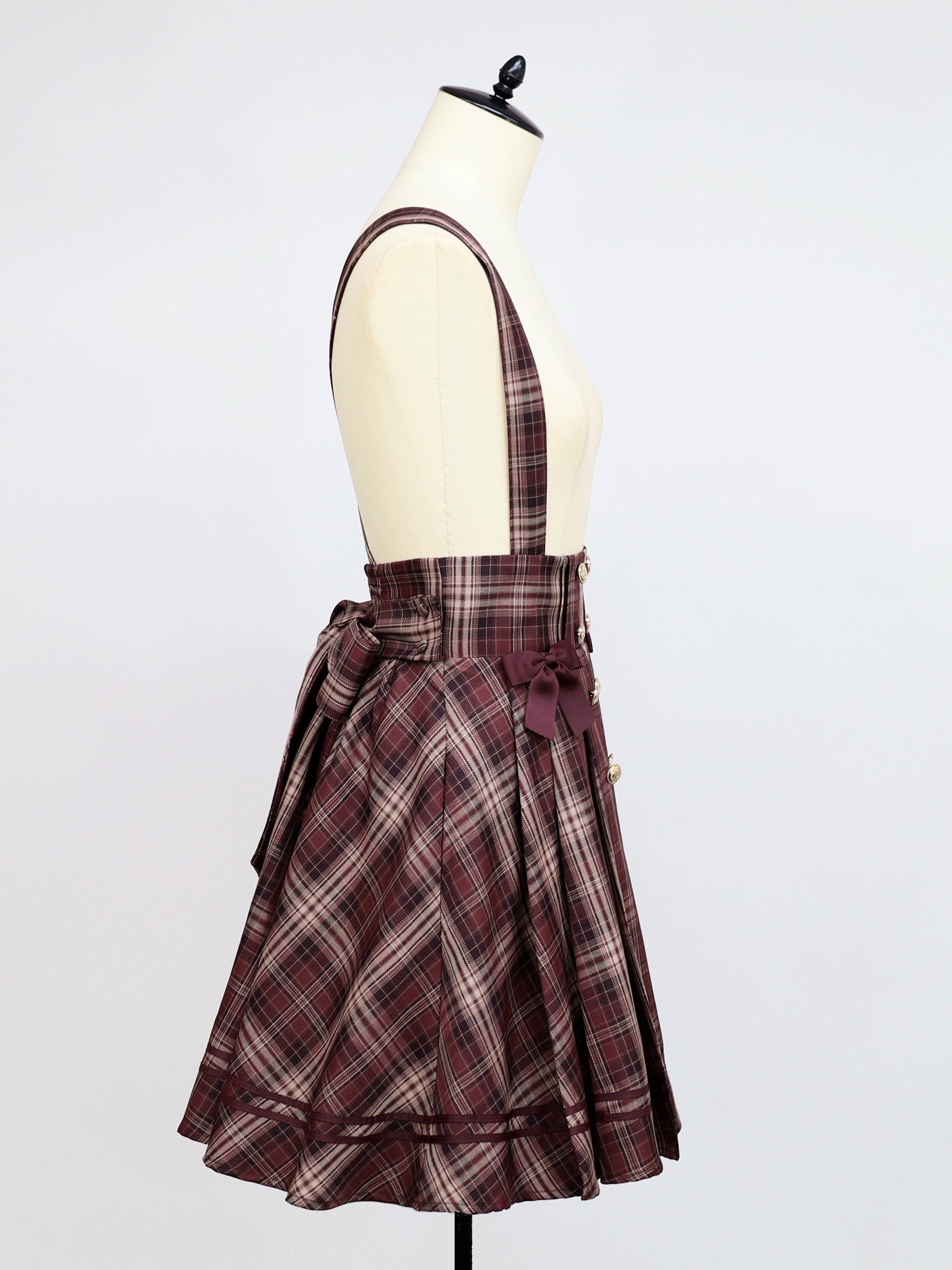 Nostalgic Check サイドプリーツマリンスカパン |Amavel(アマベル)公式サイト