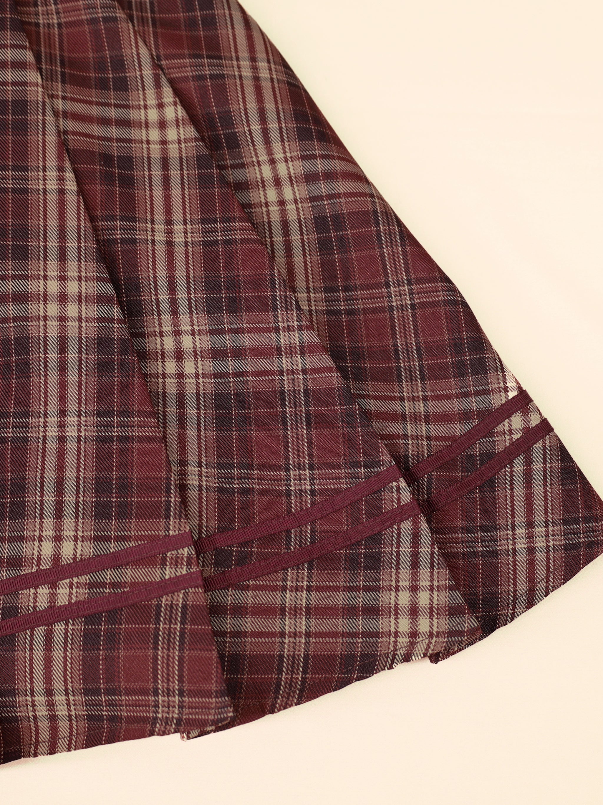 Nostalgic Check サイドプリーツマリンスカパン |Amavel(アマベル)公式サイト