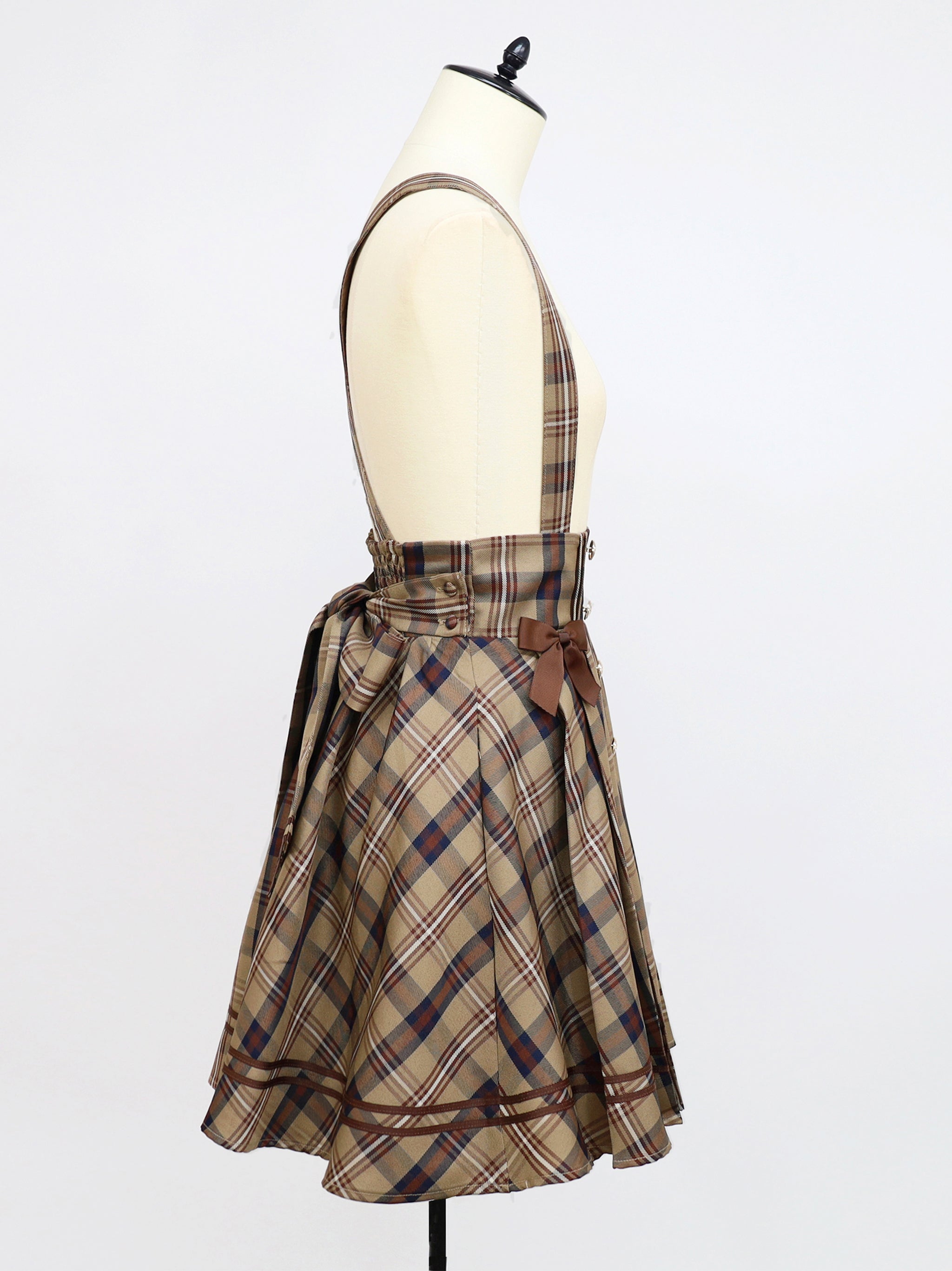 Nostalgic Check サイドプリーツマリンスカパン |Amavel(アマベル)公式サイト