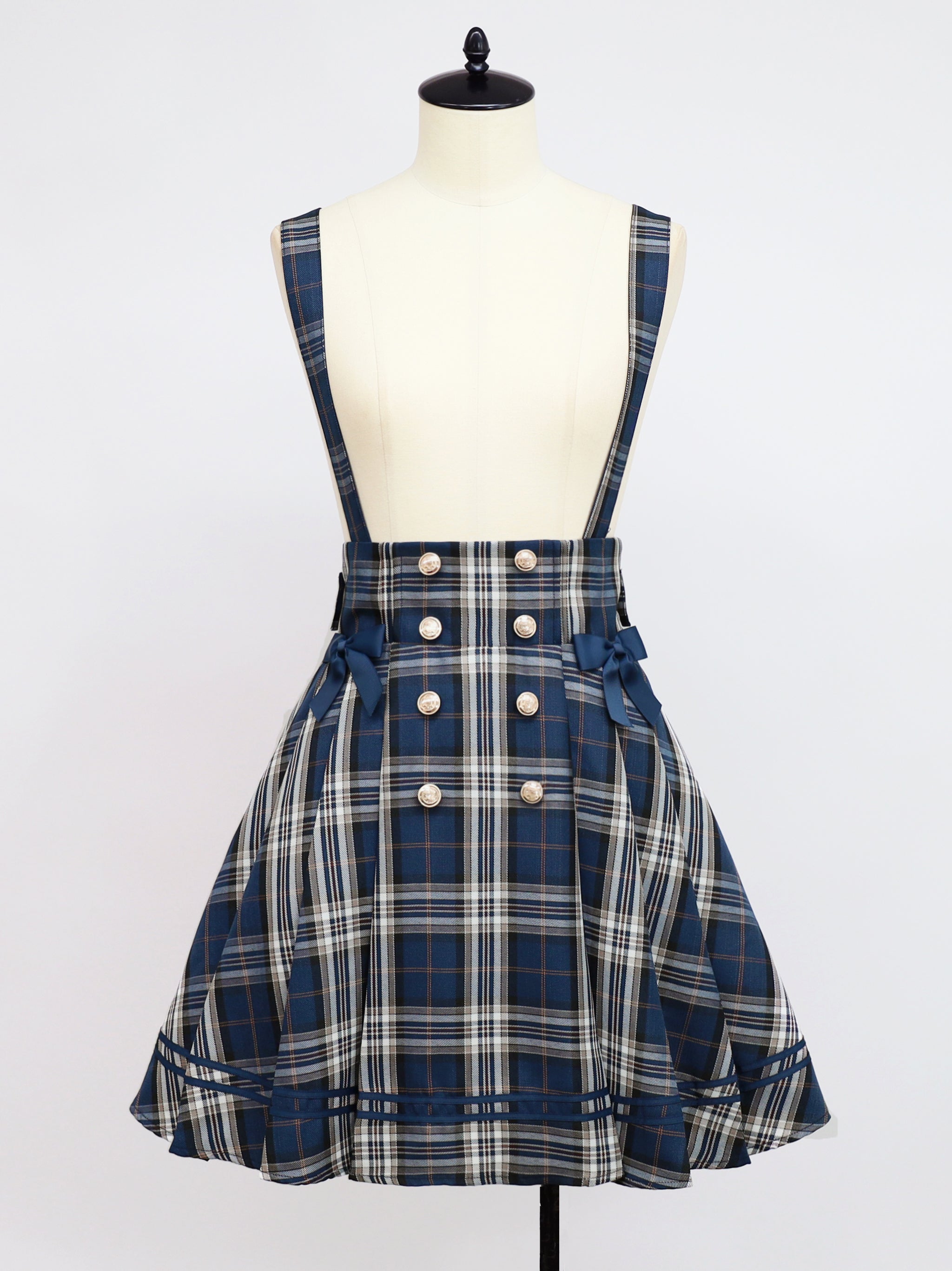 Nostalgic Check サイドプリーツマリンスカパン |Amavel(アマベル)公式サイト