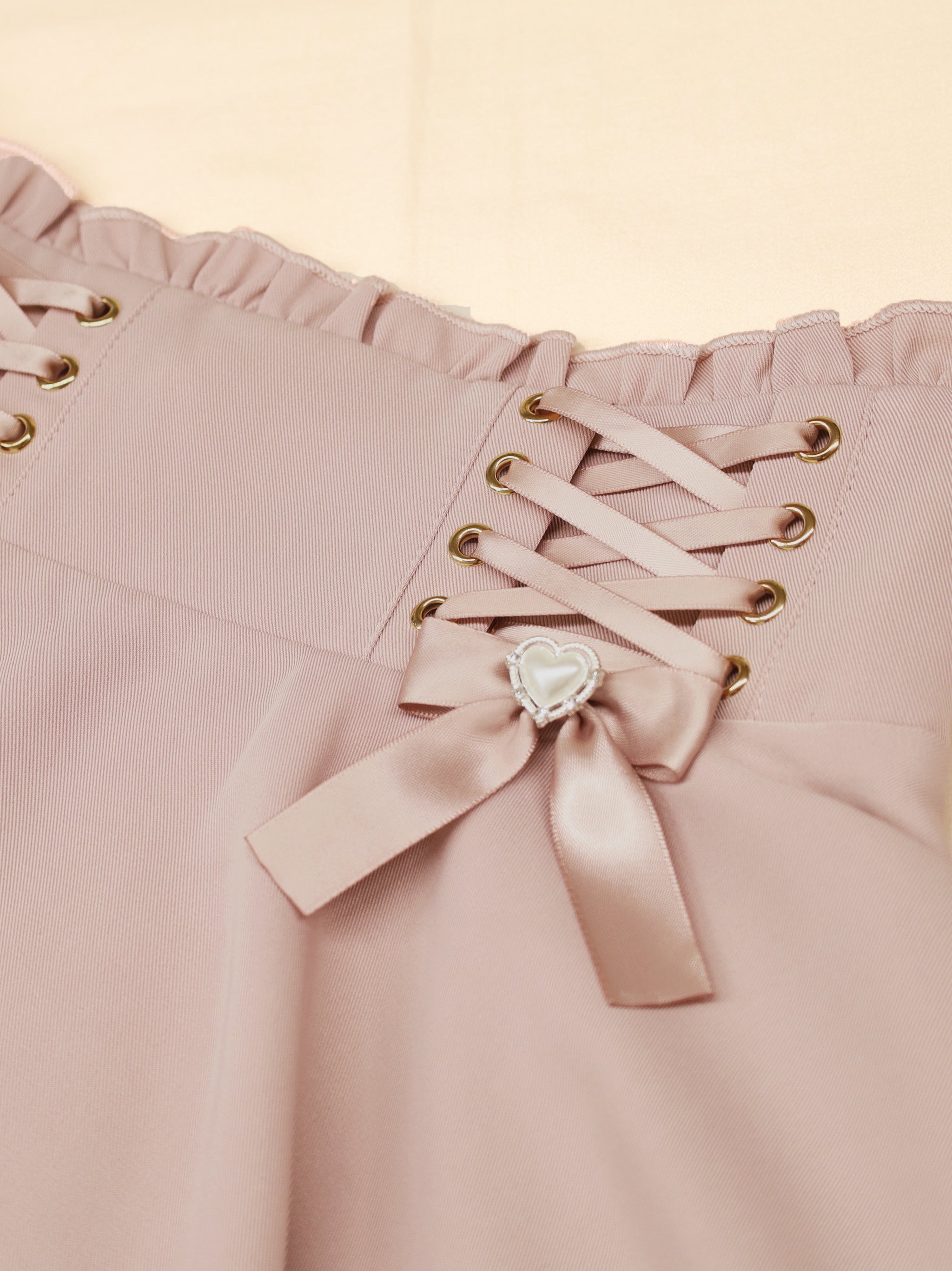 ハートビジューリボンフレアスカパン |Amavel(アマベル)公式サイト